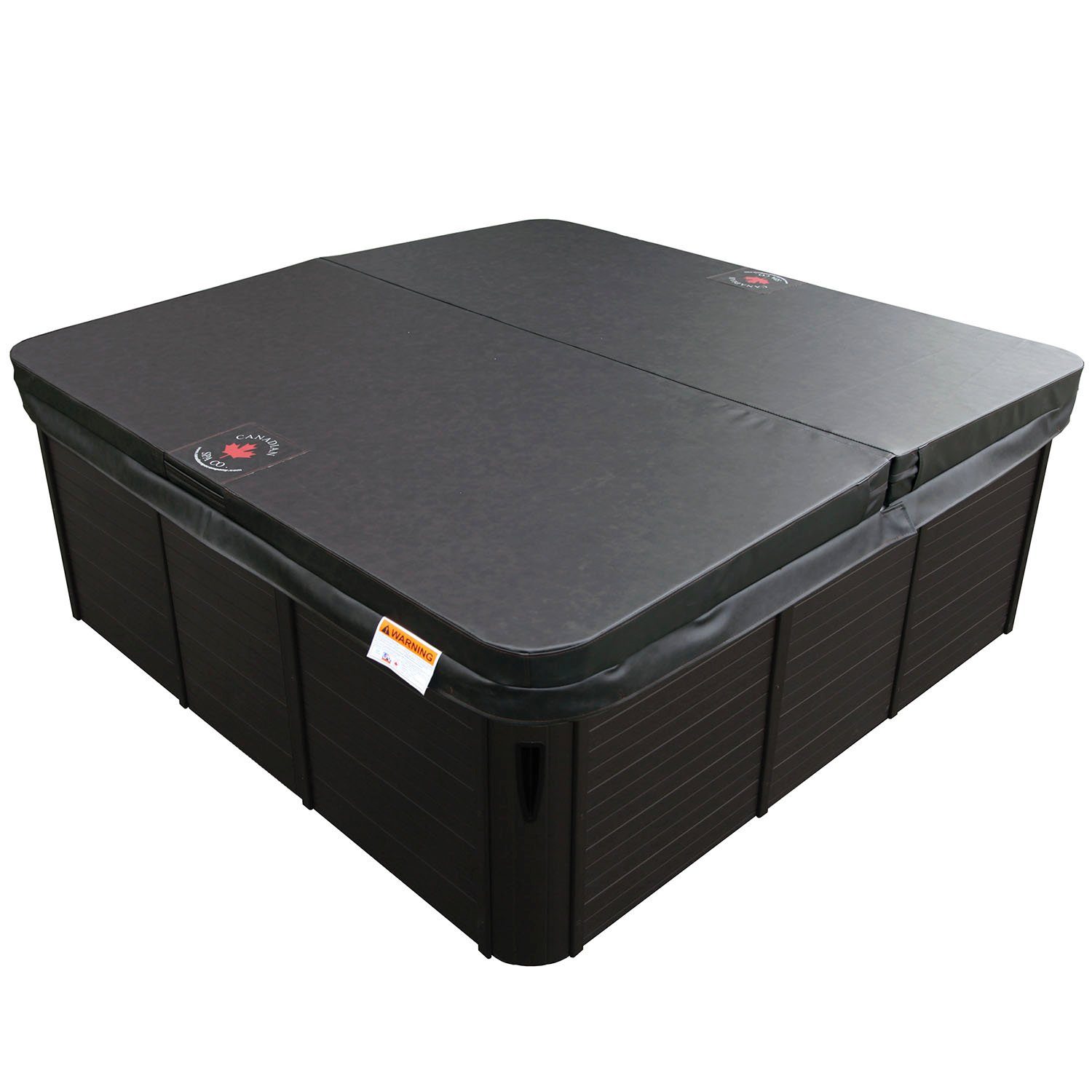 Canadian Spa GmbH Whirlpool Vancouver UV, 227 cm x 227 cm, für 6 Personen, Inkl. Ozon & UV, Audio & RGB LED