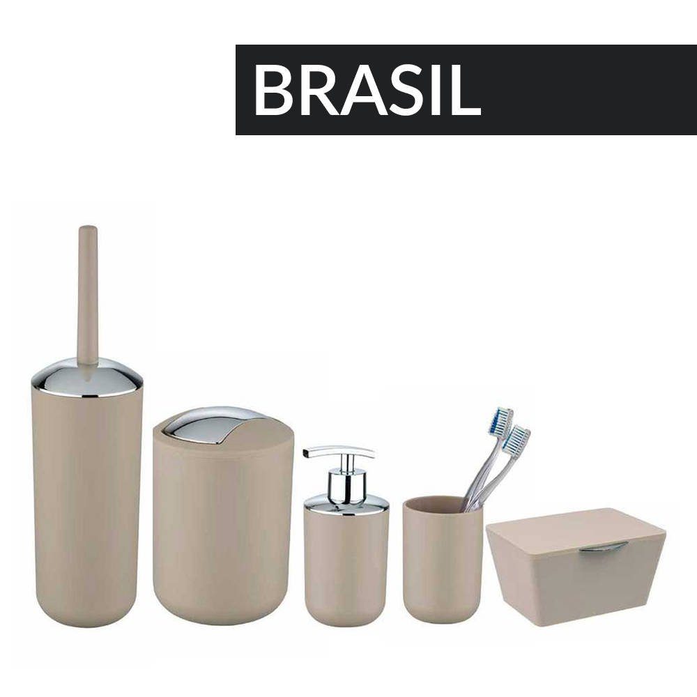 WENKO Mülleimer Abfallbehälter BRASIL - 2 l, WENKO