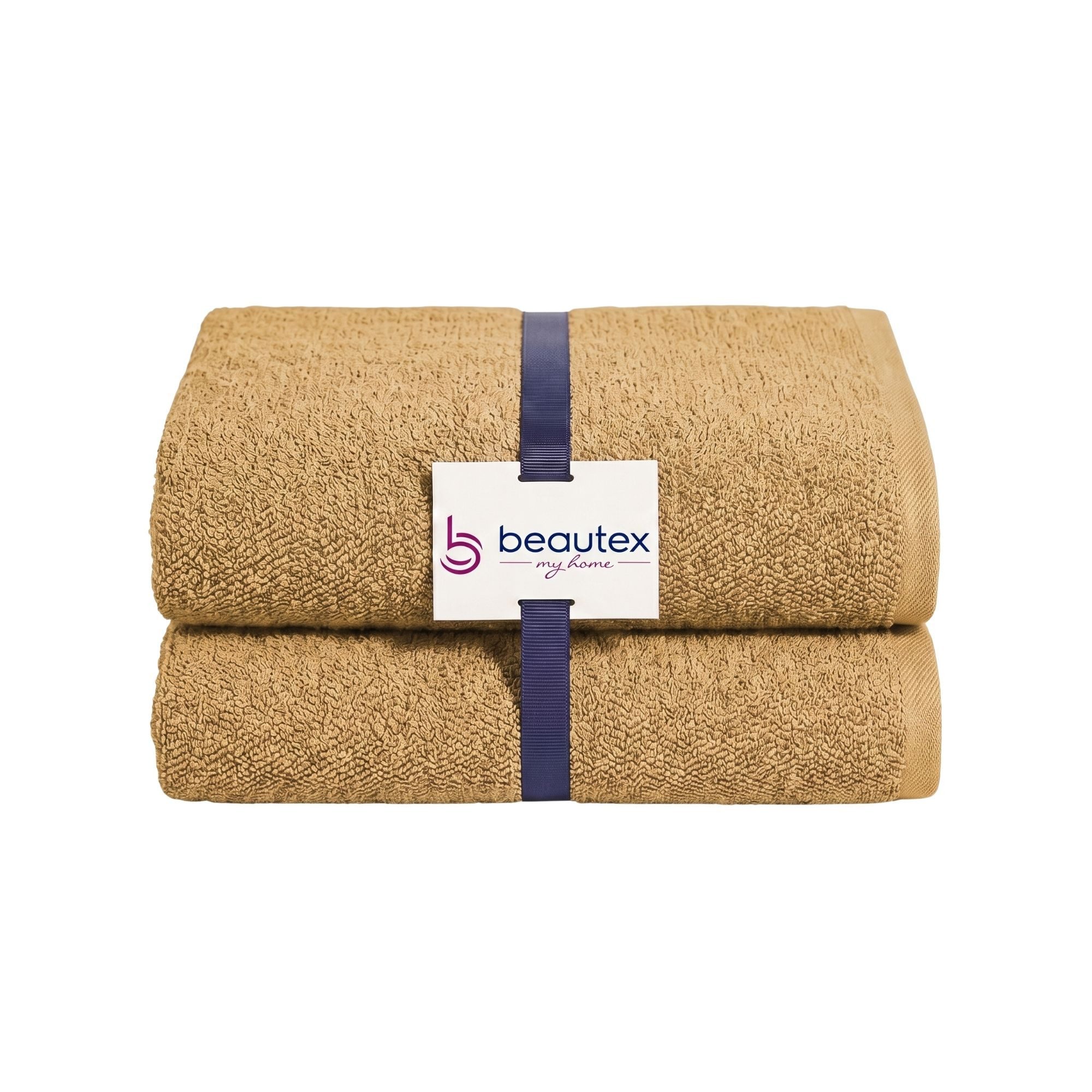 Beautex Handtuch Set, Premium Frottier Sets, 100% Baumwolle 550g/m², Multischlaufen-Optik, Frottier, saugstark, weich, flusenfrei, schnelltrocknend, schadstoffgeprüft