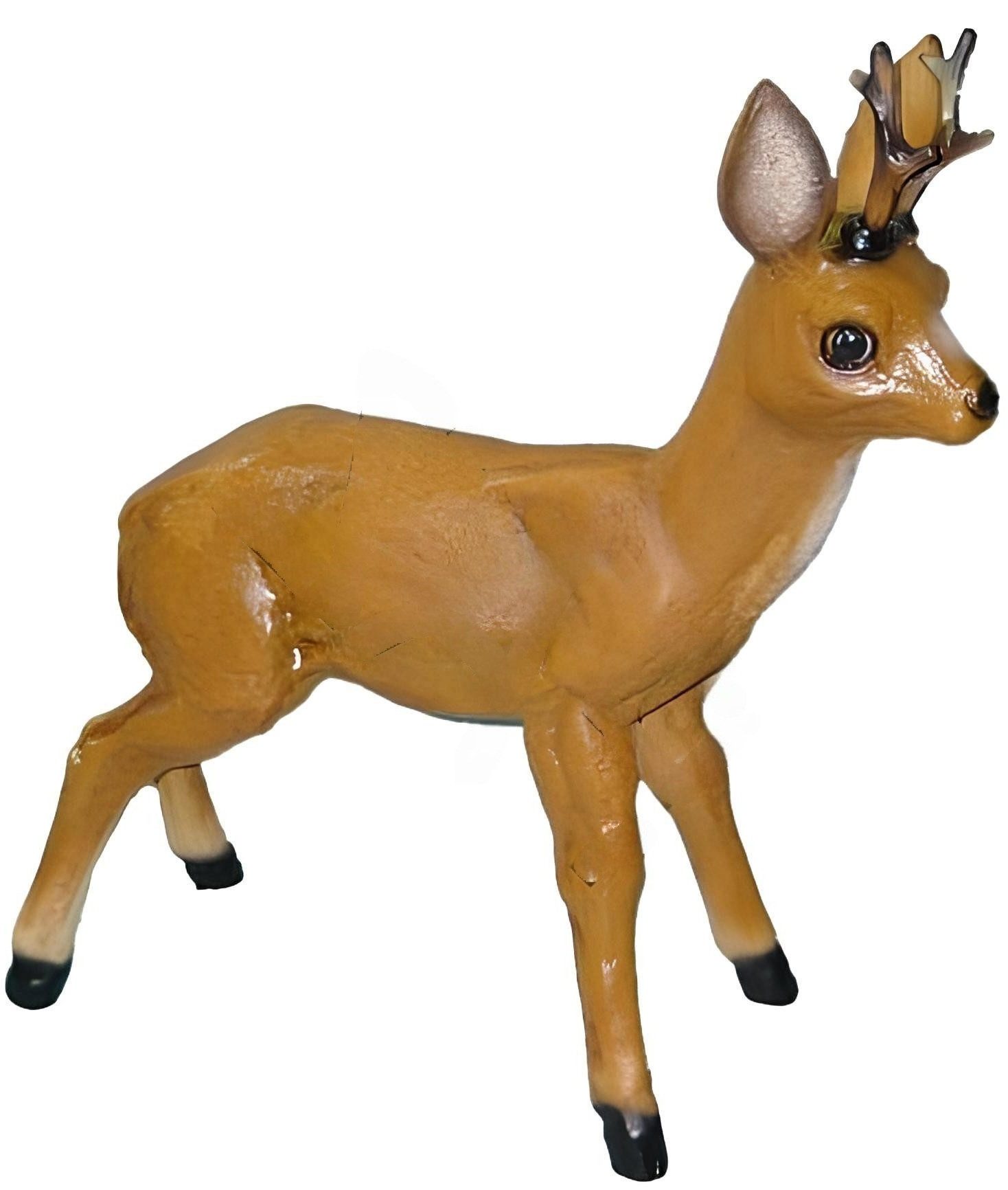 Xlmoebel Gartenfigur Hirsch Skulptur aus hochwertigem Material für den Garten, (Hirsch Material: Kunststoff 55 cm Höhe), Hergestellt in Europa