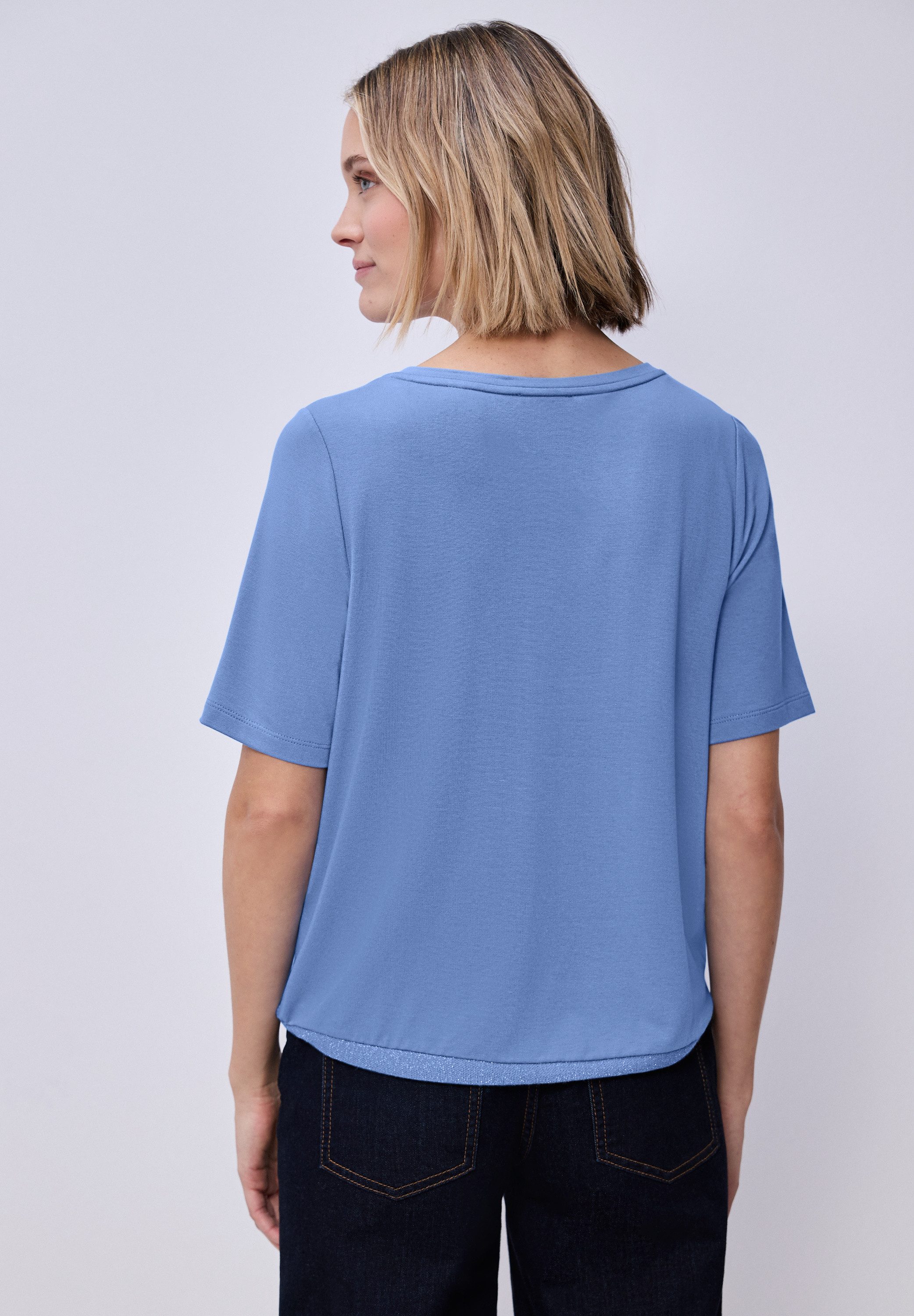 STREET ONE Kurzarmshirt mit Print günstig online kaufen