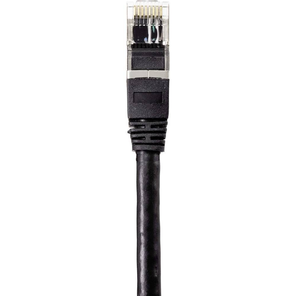 Renkforce RJ45 Netzwerk Anschlusskabel S/FTP 6a LAN-Kabel CAT