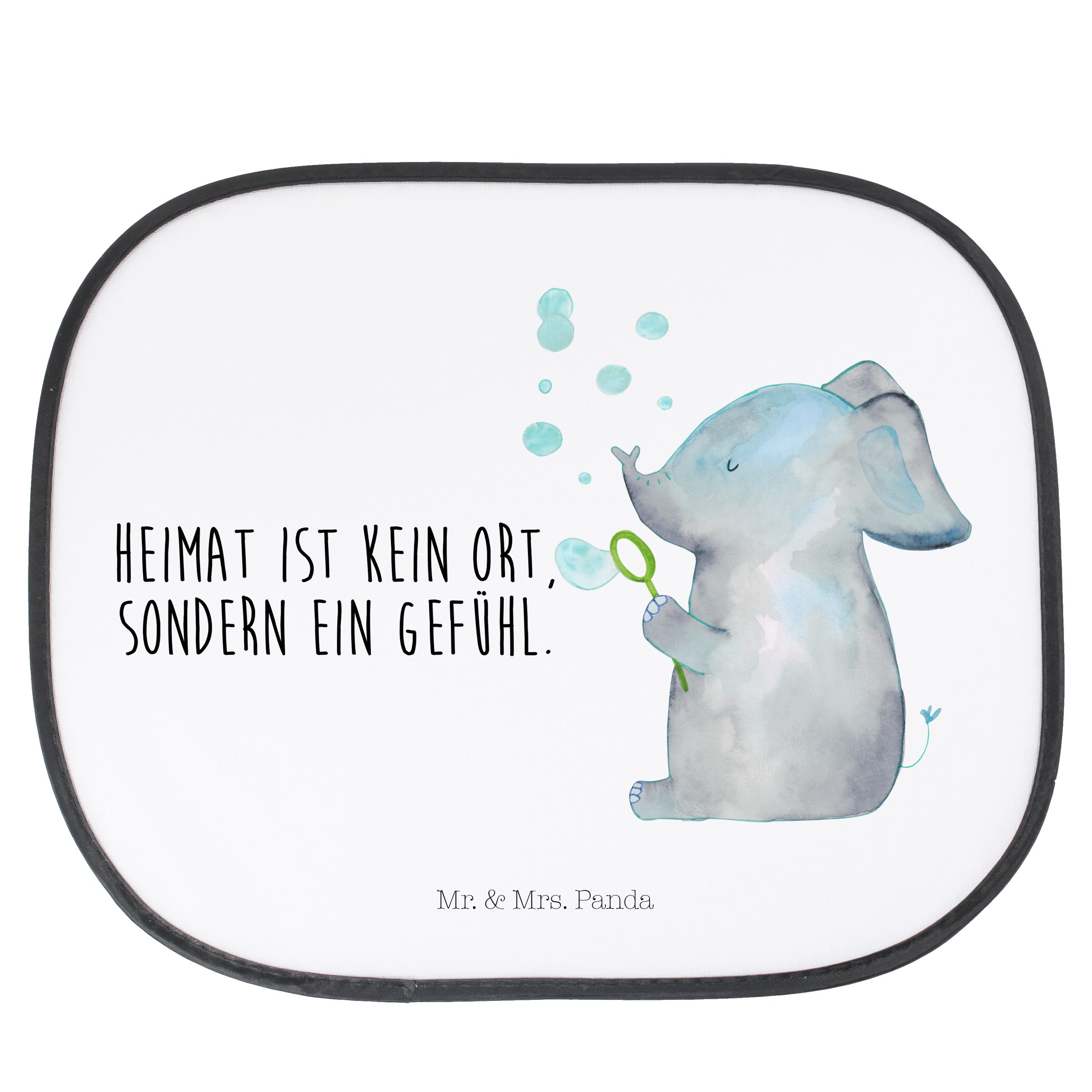 Sonnenschutz »Elefant Seifenblasen Weiß gute Laune, Baby, lustige