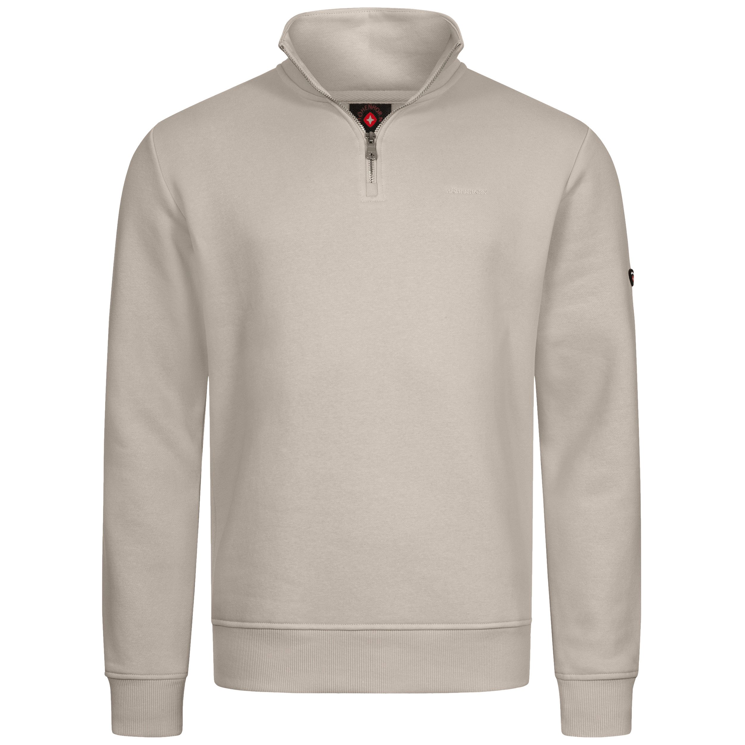 Höhenhorn Troyer Troiberg Herren Pullover für Männer 1/4 Zip Sweatshirt mit günstig online kaufen
