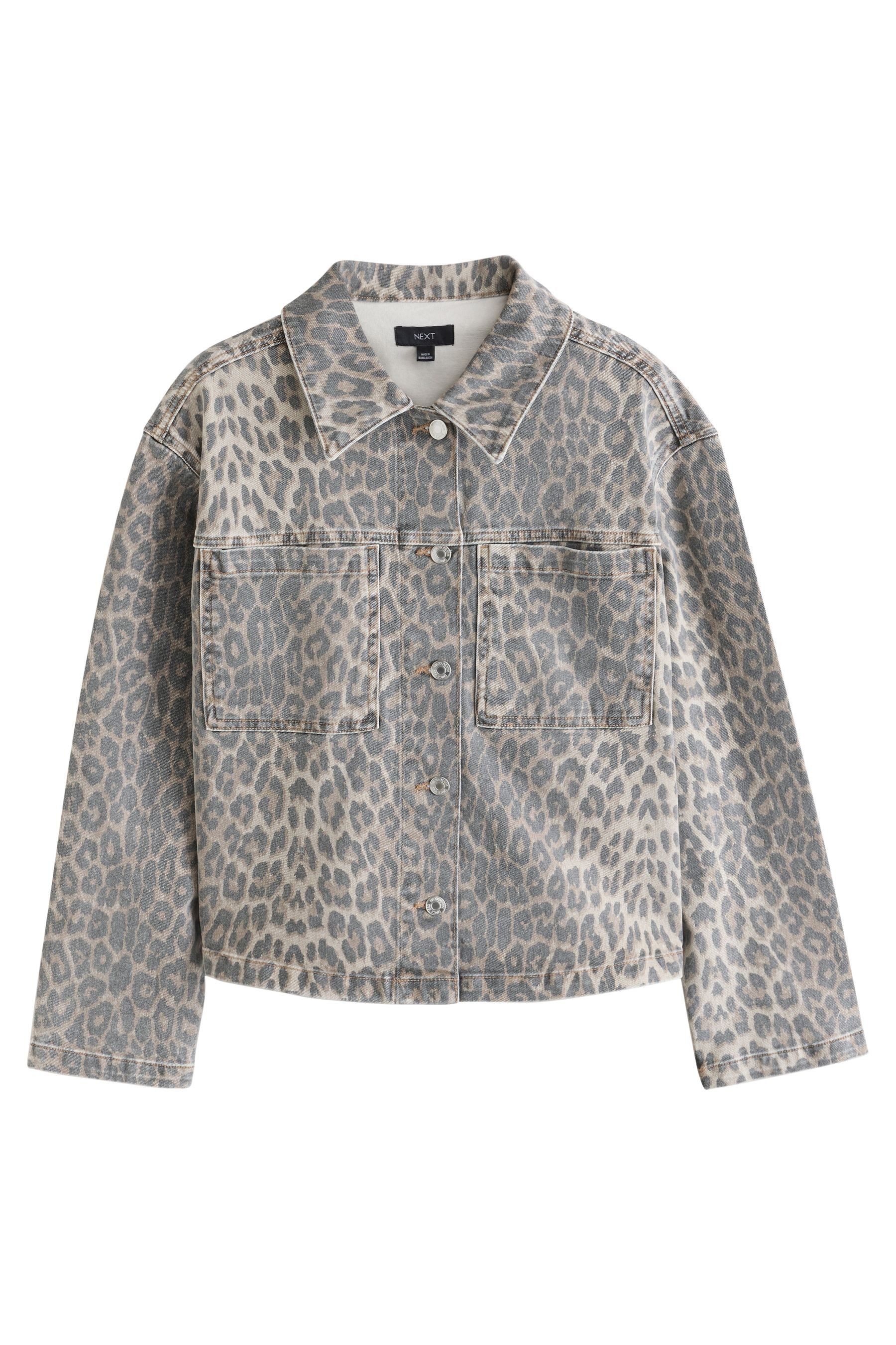 Next Jeansjacke Kastige Jeansjacke (1-St)
