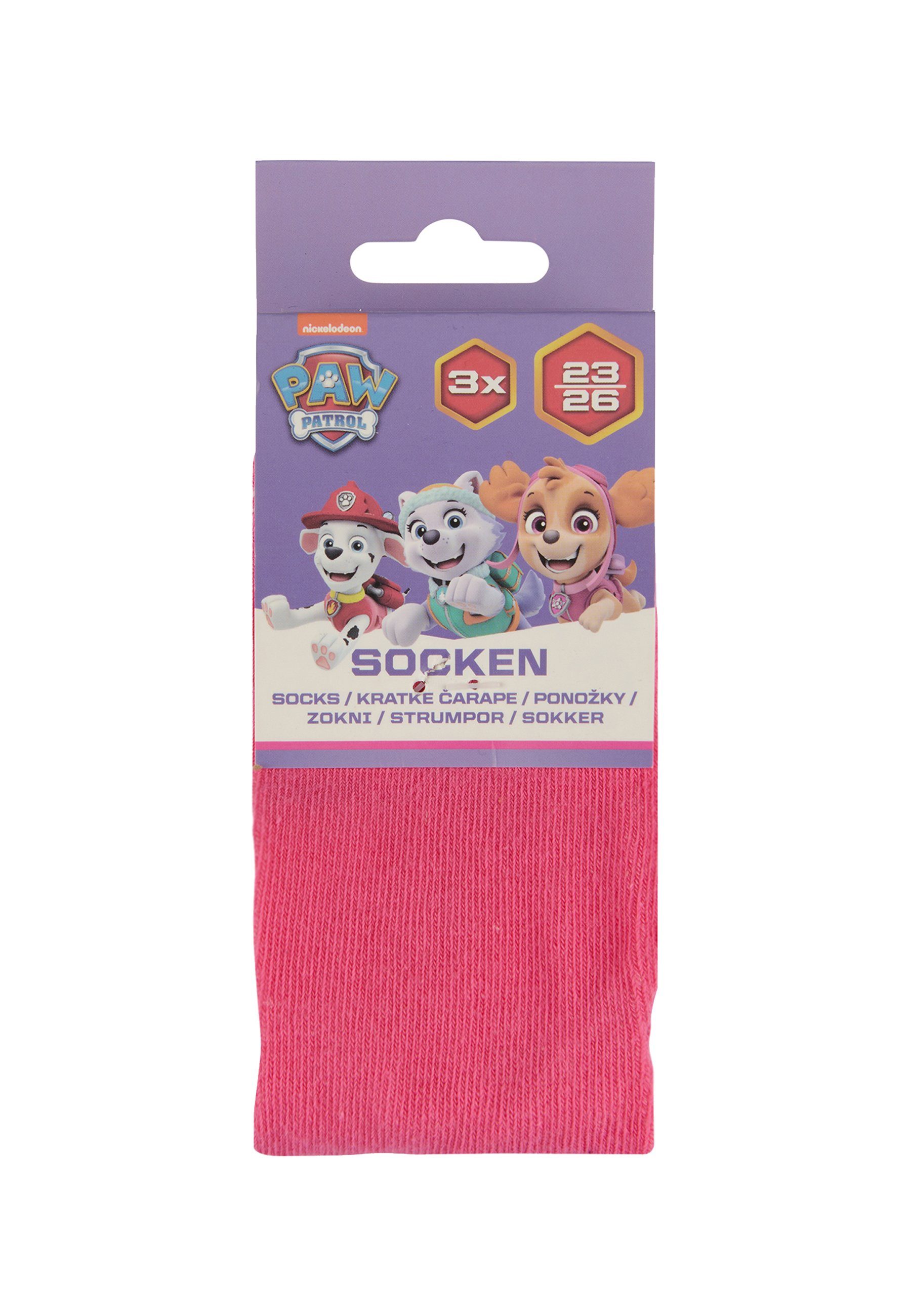Patrol Skye 3er Paw (3-Paar) Mädchen Kinder Socken Socken Strümpfe ONOMATO! Pack