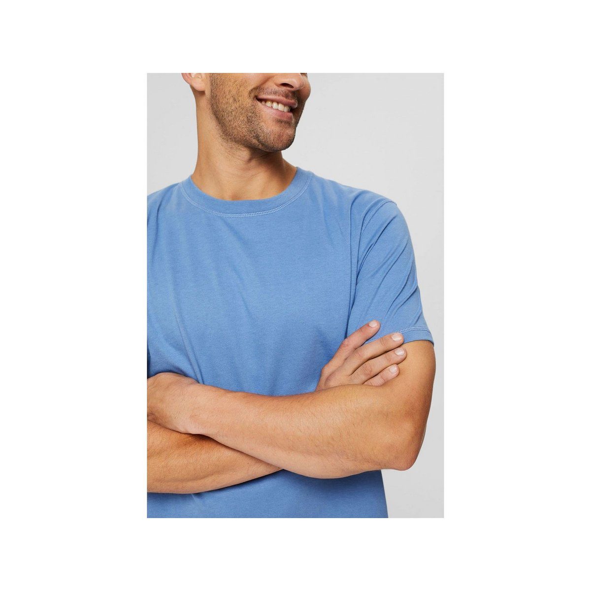 blau (1-tlg) Esprit T-Shirt sonstiges