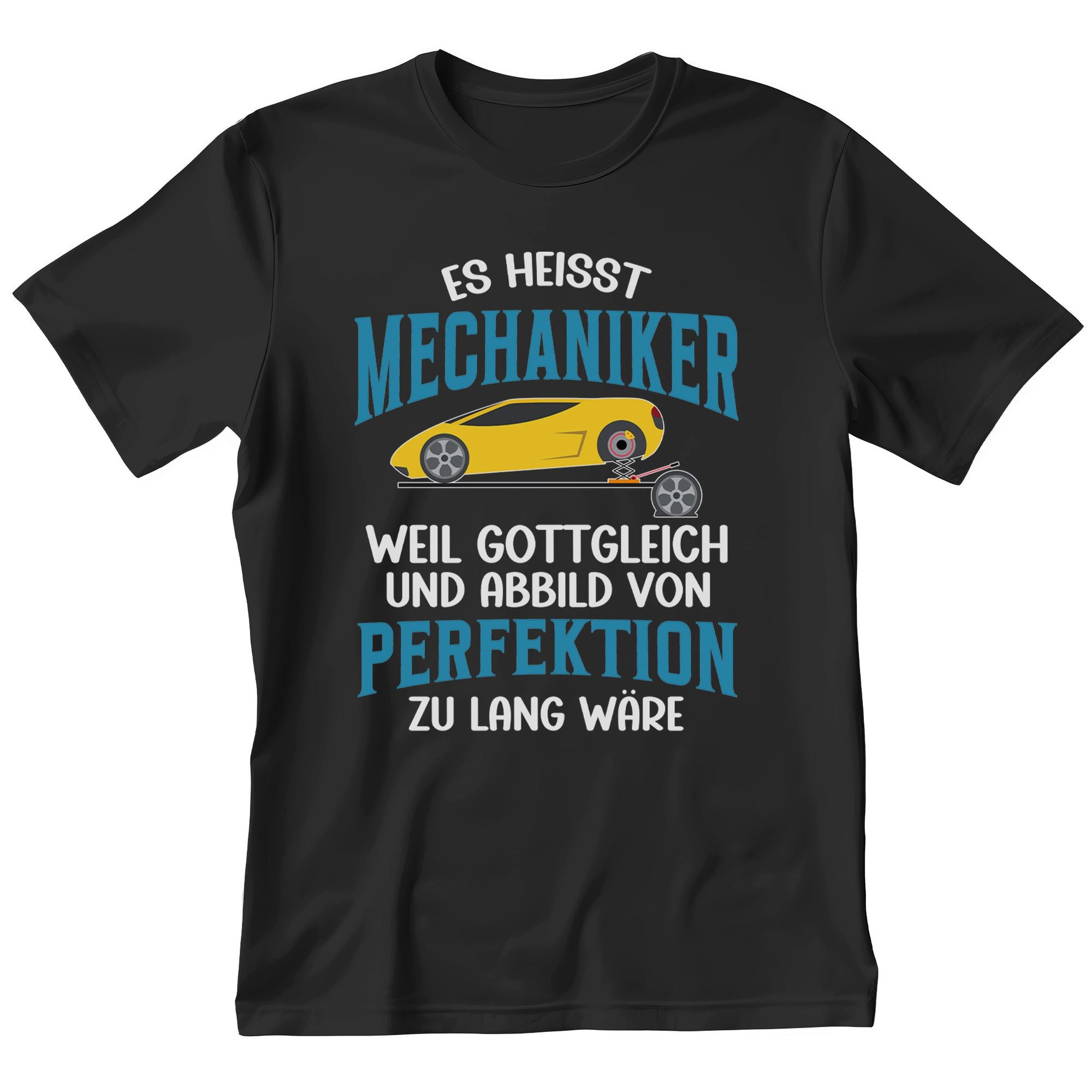 T-Shirt Mechaniker Geschenk Männer Spruch Beruf Ausbildung Abschluss