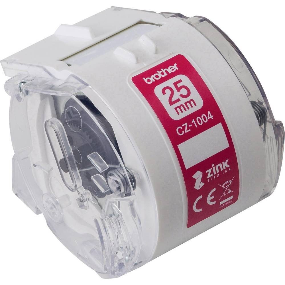 Brother Etiketten Farbetikettenrolle - 25 mm CZ1004