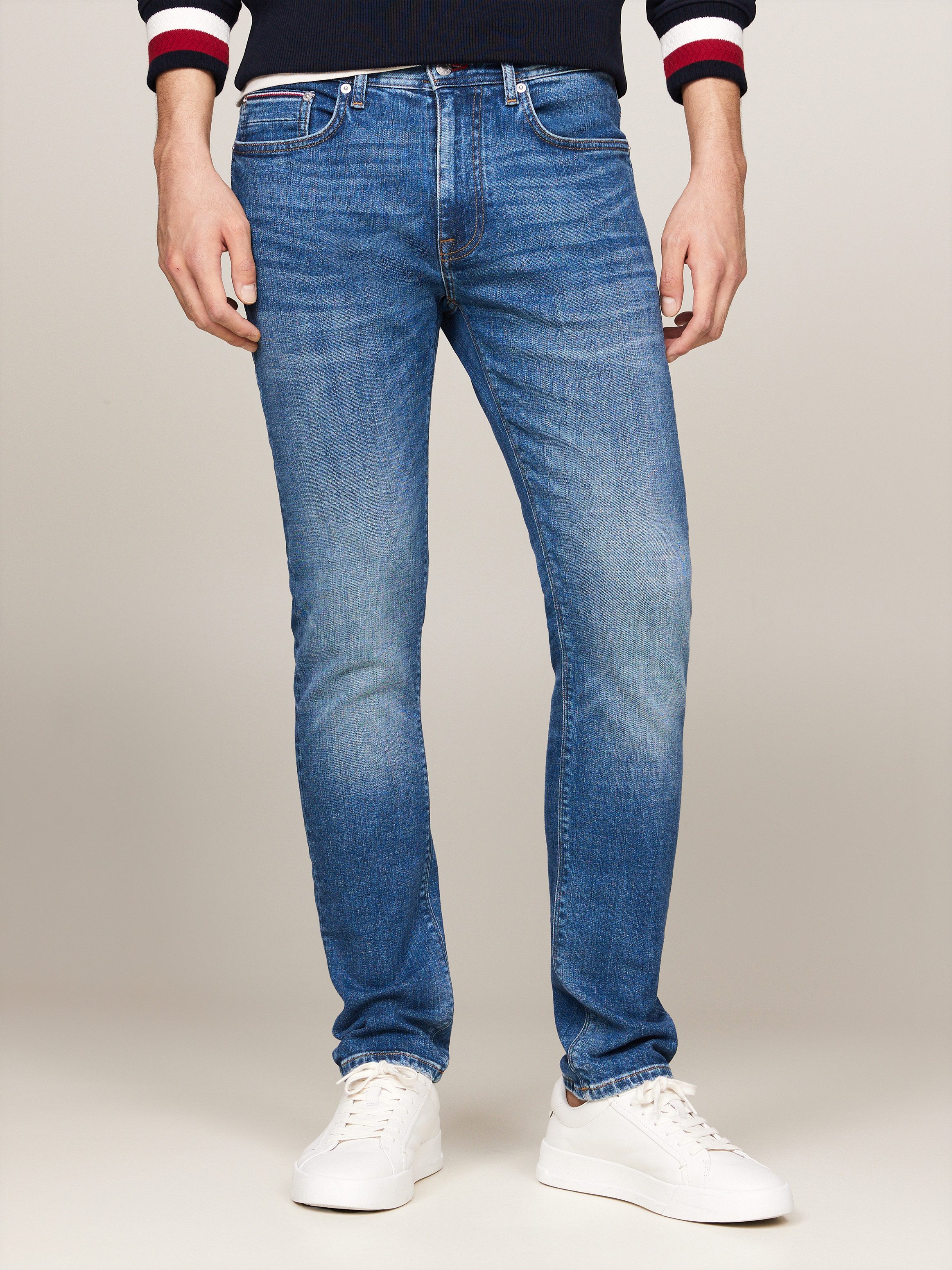 Tommy Hilfiger Slim-fit-Jeans SLIM BLEECKER PSTR günstig online kaufen