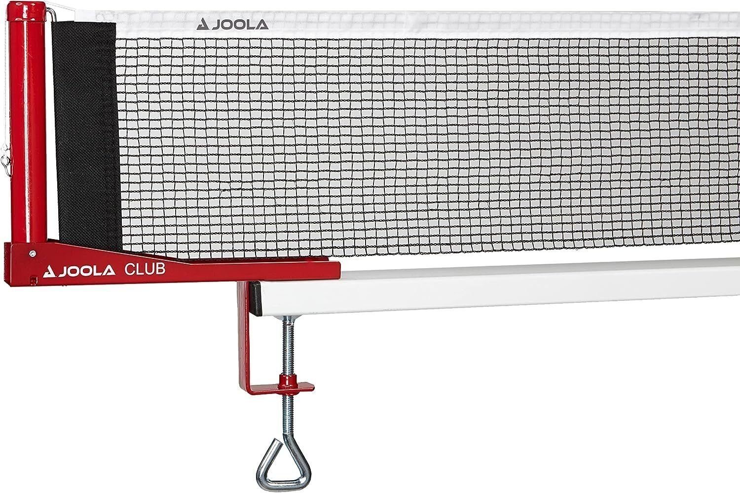 Tischtennisnetz Post-Set Club 152cm PingPong Tischtennisnetzgarnitur Set Rot