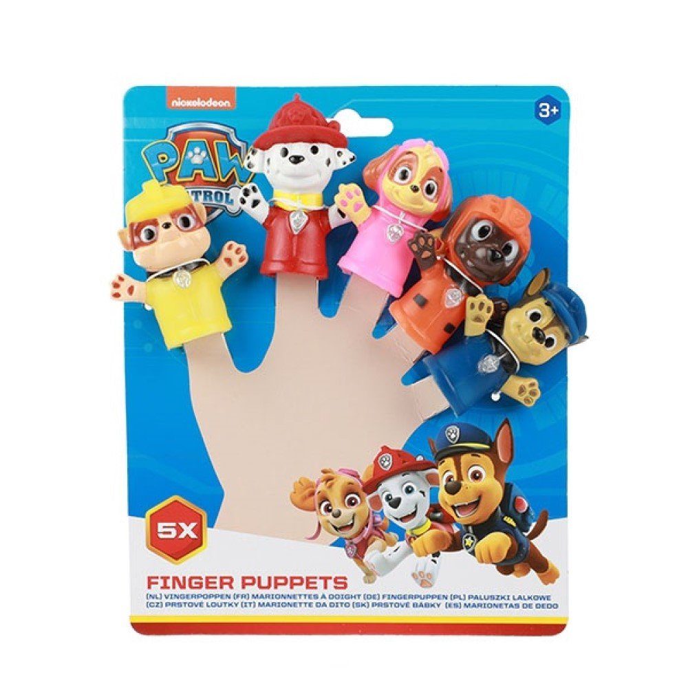 Toi-Toys Babypuppe PAW PATROL Fingerpuppen 5 Charaktere