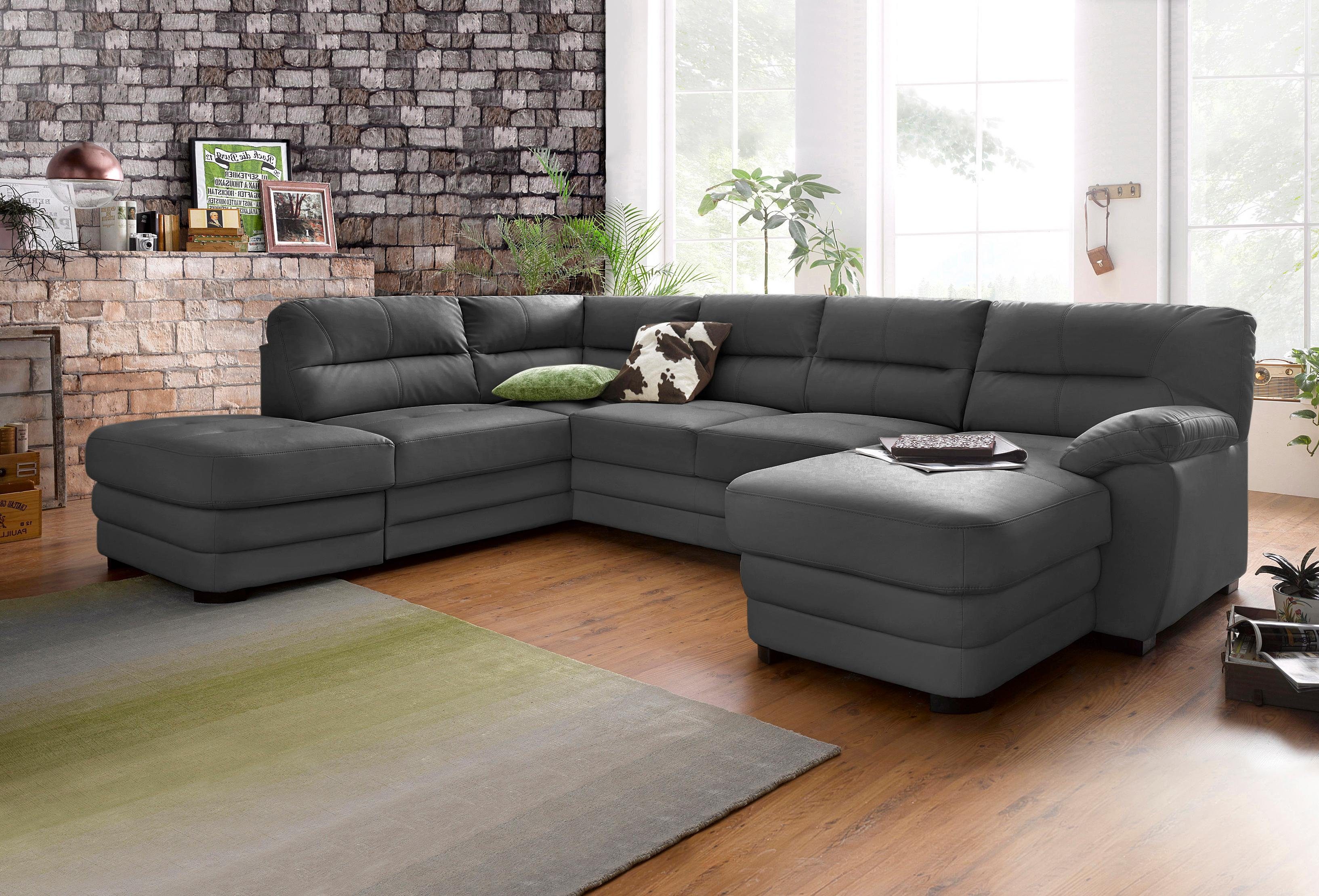 COTTA Wohnlandschaft Royale U-Form, wahlweise mit Bettfunktion