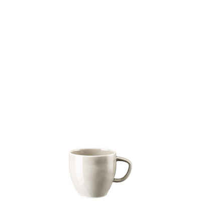 Rosenthal Tasse Junto Pearl Grey Kaffee-Obertasse, Porzellan