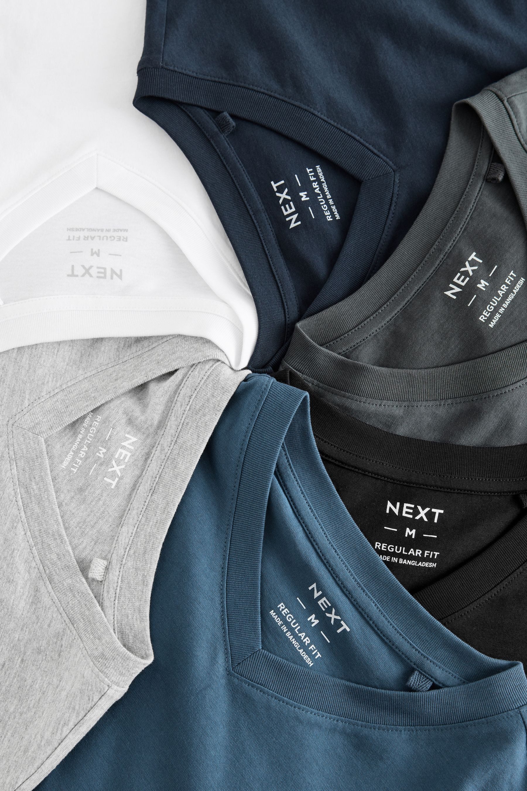 Next T-Shirt Essential T-Shirts mit V-Ausschnitt, 6-Pack (6-tlg) günstig online kaufen