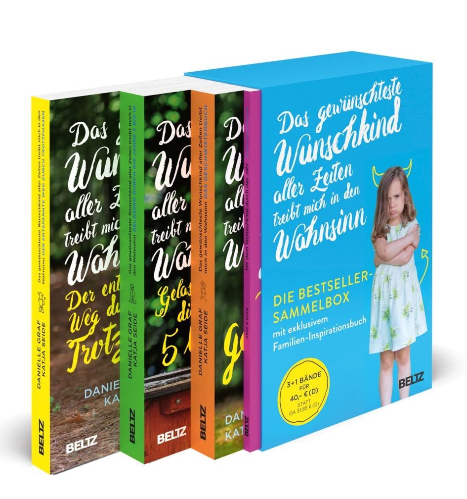 Das gewünschteste Wunschkind aller Zeiten treibt mich in den Wahnsinn / Danielle Graf, Katja Seide, Die Bestseller-Sammelbox plus exklusivem Familien-Inspirationsbuch