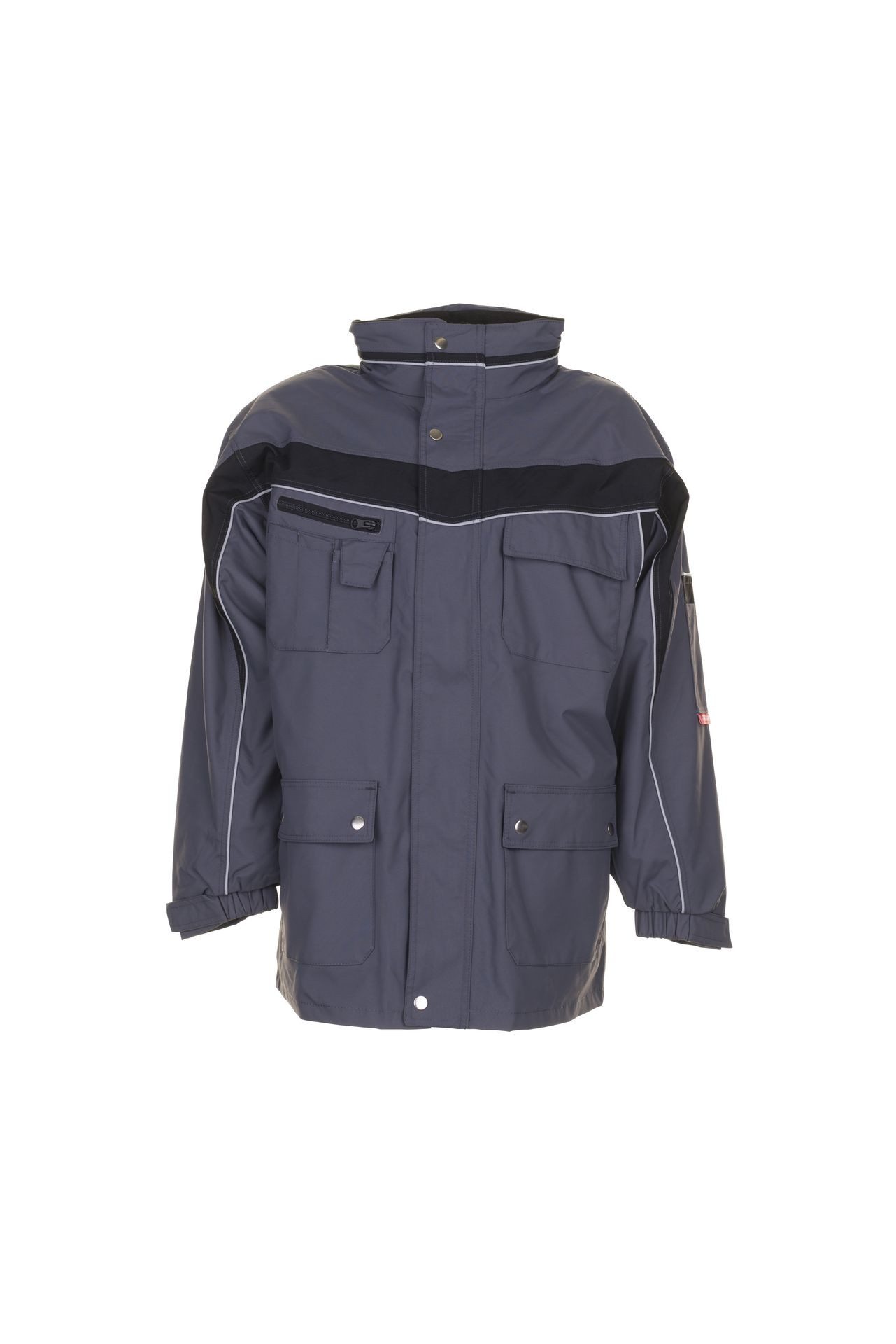 Planam Allwetterjacke PLANAM Herren Allwetterjacke PLALINE beschichtet Schiefer/Schwarz