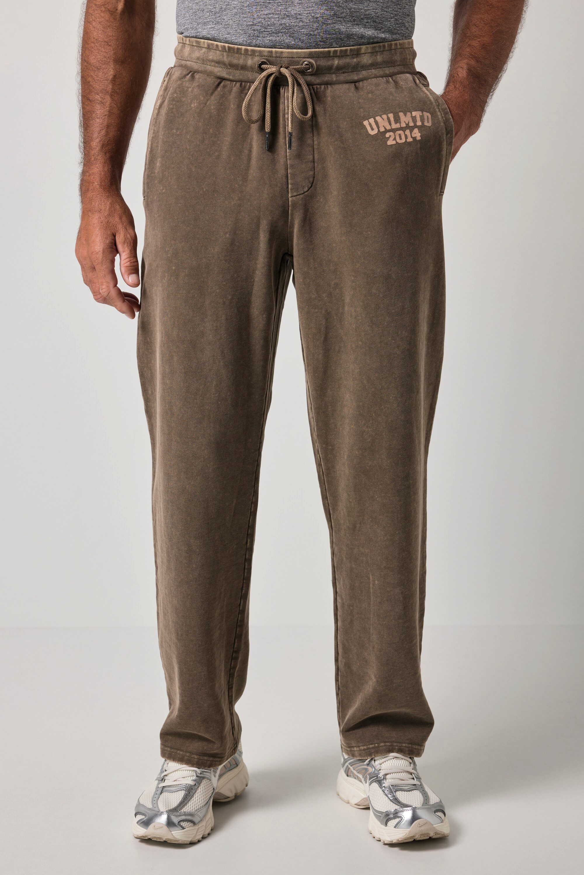 JP1880 Sweathose Jogginghose Fitness Print Vintage Look