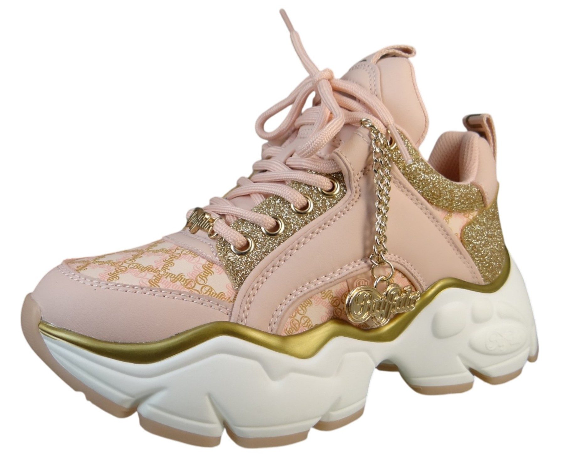 Buffalo 1636582 Binary Glam L Rose/Cream Sneaker