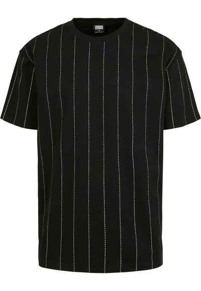 URBAN CLASSICS T-Shirt Herren Oversized Pinstripe Tee (1-tlg)