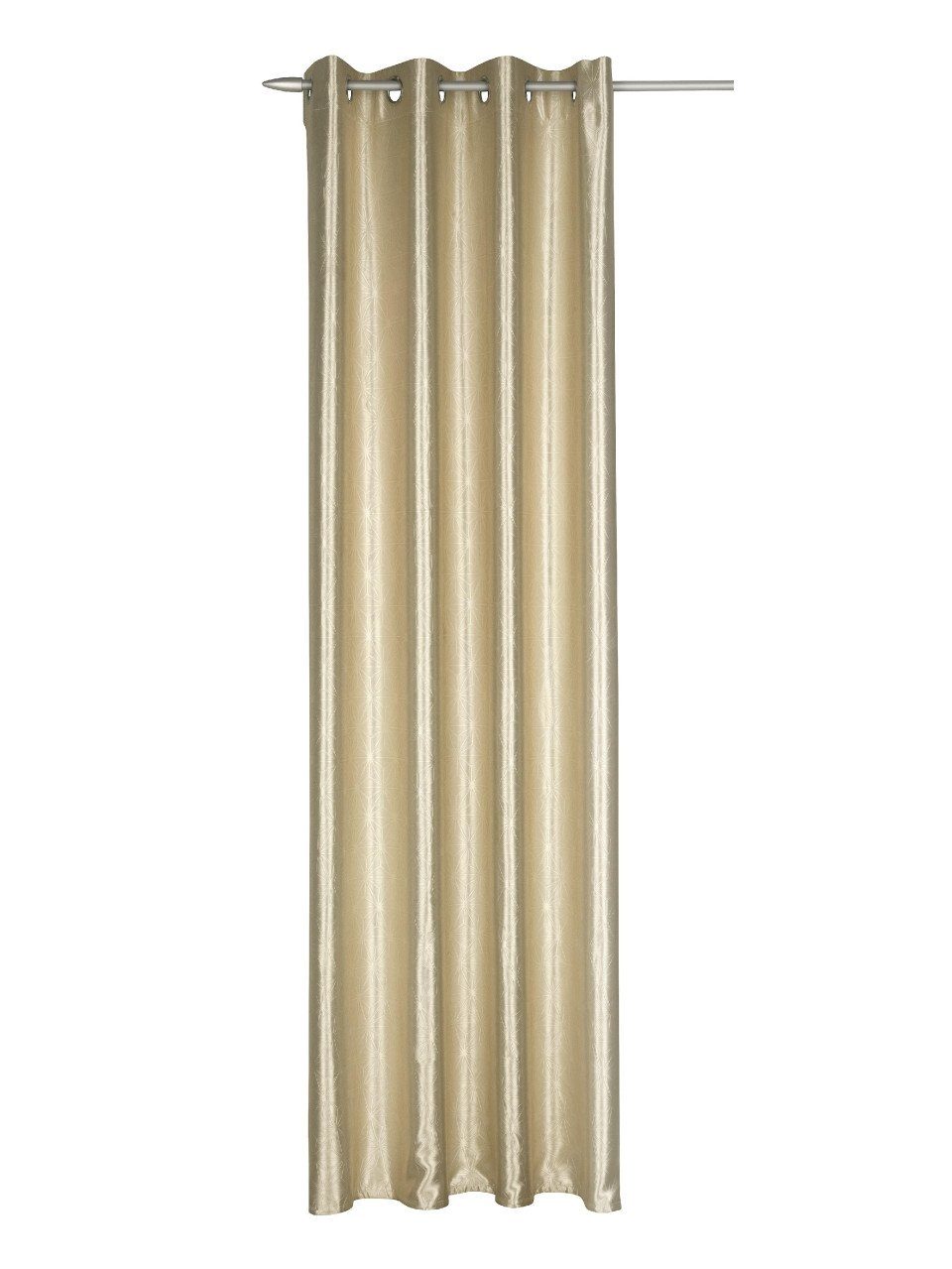 Neusser Collection Gardine Neusser Collection Ösenschal Sandy gold-beige, 1 günstig online kaufen