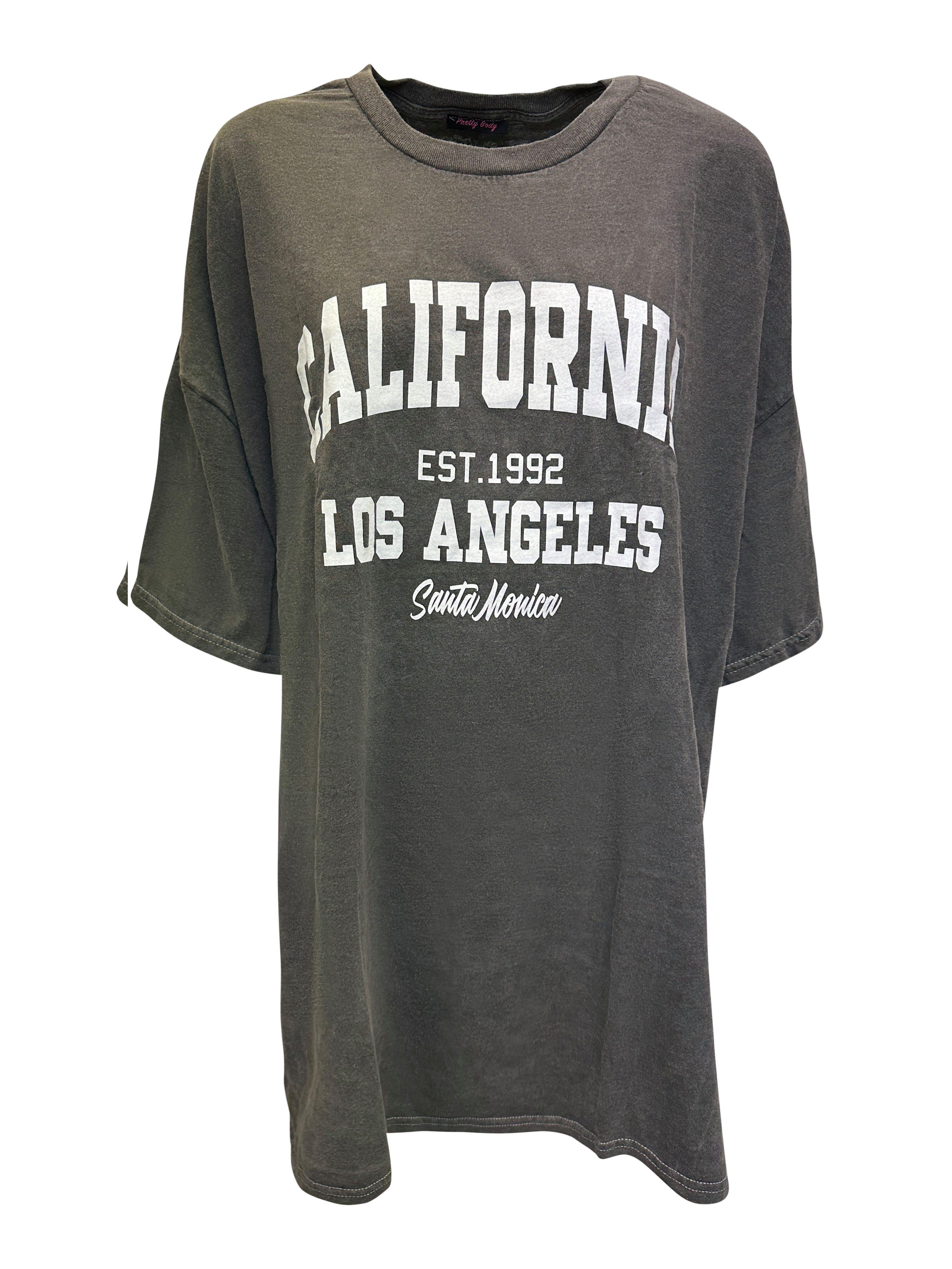 Worldclassca T-Shirt Worldclassca Oversized Print CALIFORNIA günstig online kaufen
