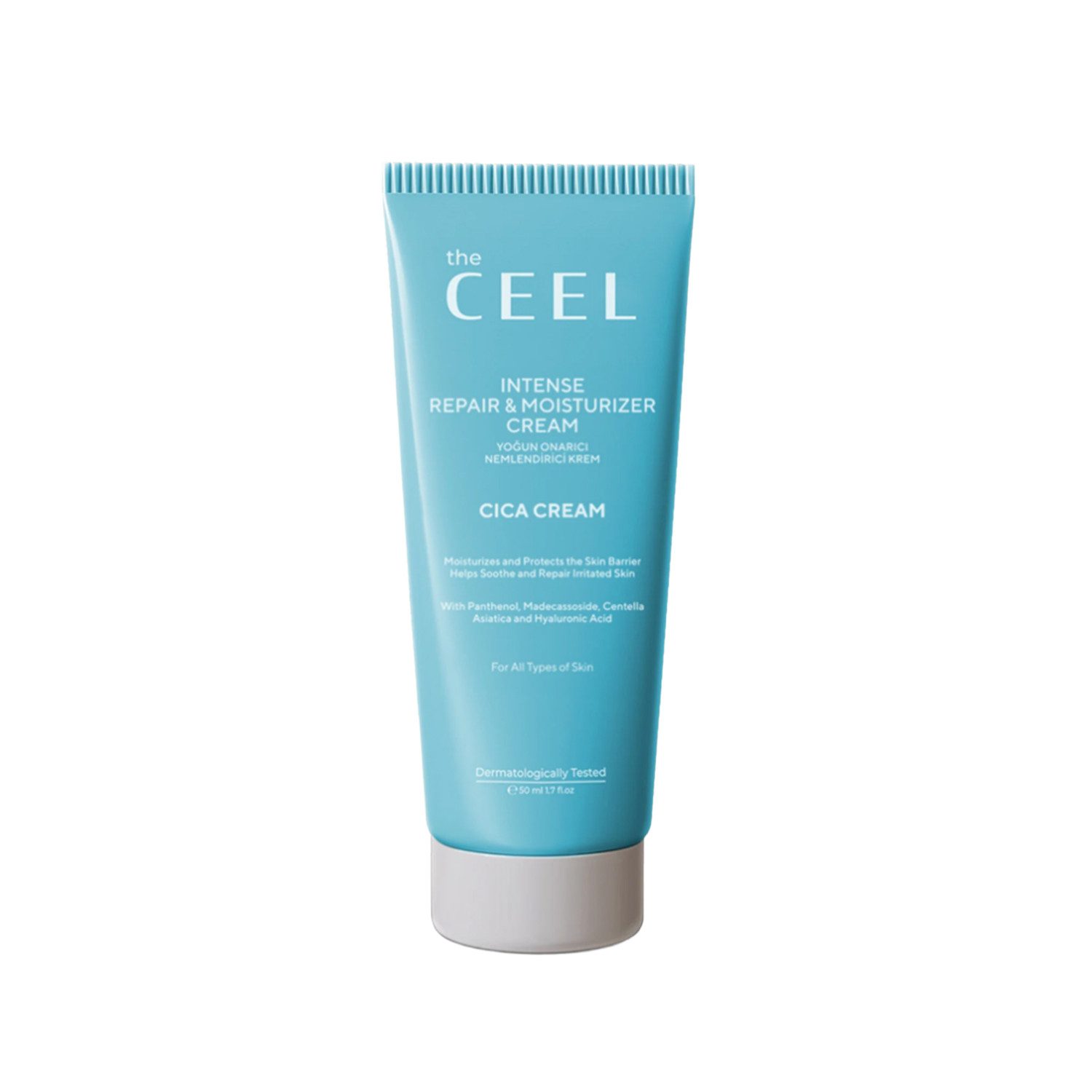 THE CEEL Feuchtigkeitscreme Intensive Feuchtigkeits Cica Creme -50 ml Feuchtigkeit Barriereschutz, Cica Krem 50 ml Madecassoside Pflege