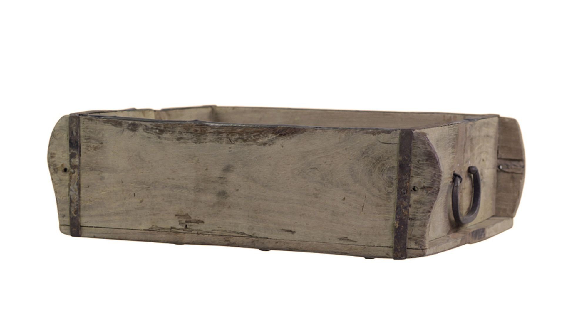 Holzkiste Chic Antique - Ziegelform Unika doppelt alte Backsteinform Holz Kiste
