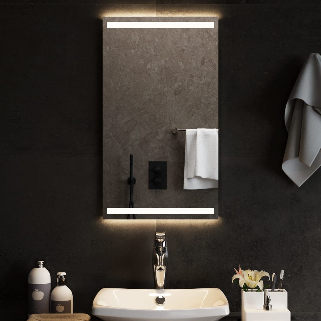 furnicato Wandspiegel LED-Badspiegel 40x70 cm