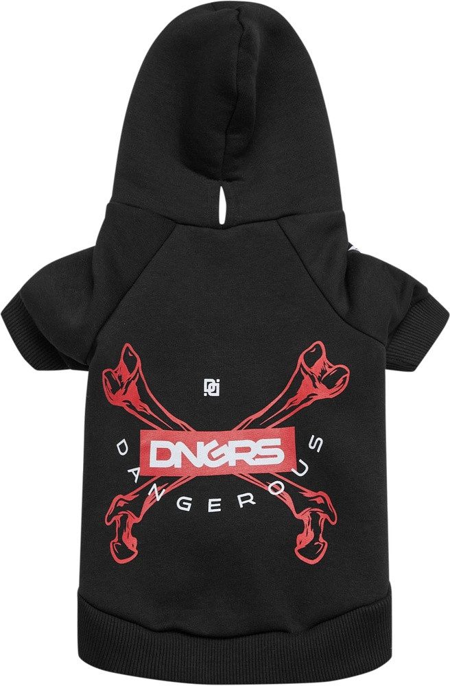 Dangerous Hoodie Bones Dog Hoodie