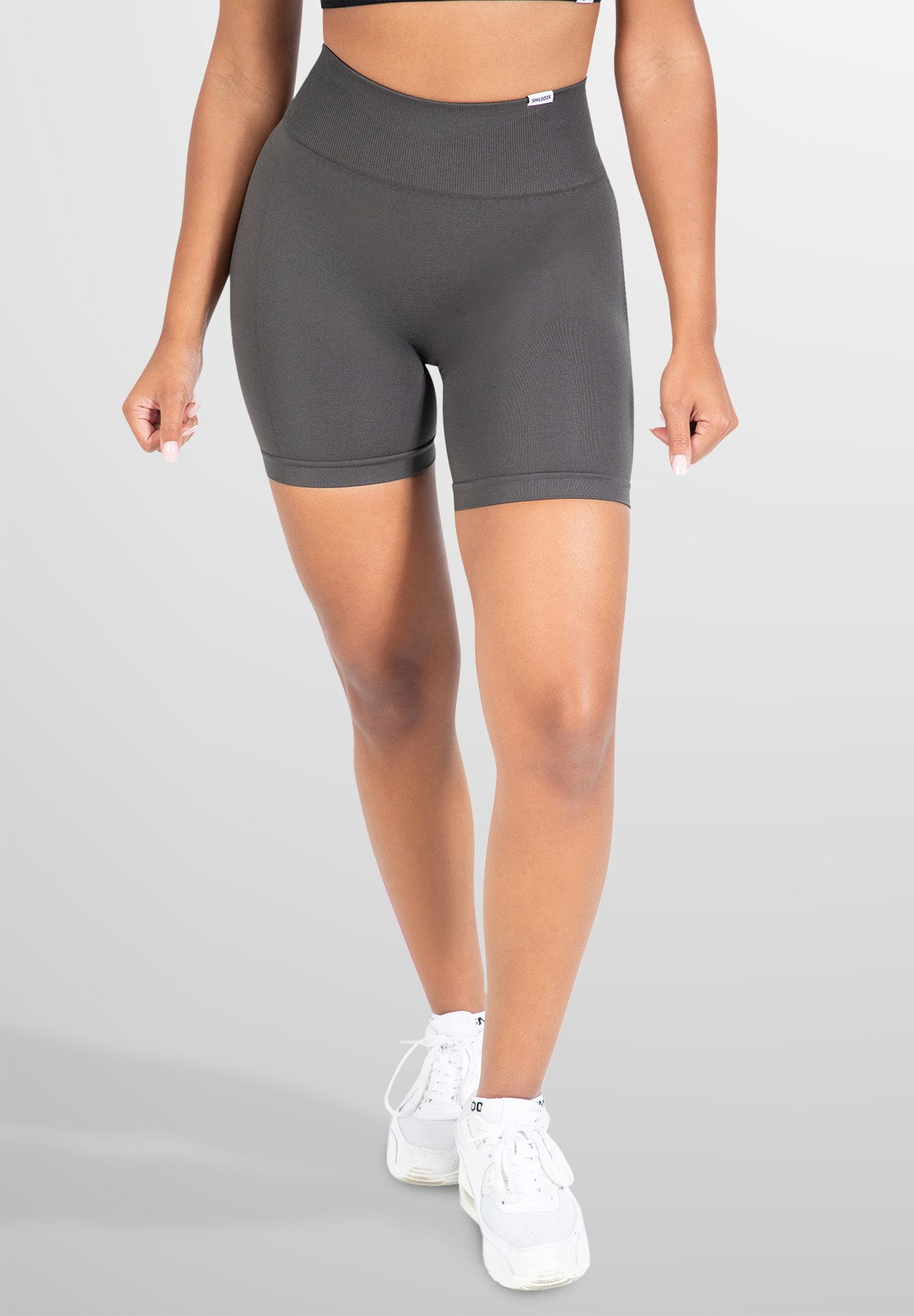 Smilodox Shorts Amaze Scrunch, Blickdichte Radlerhose günstig online kaufen