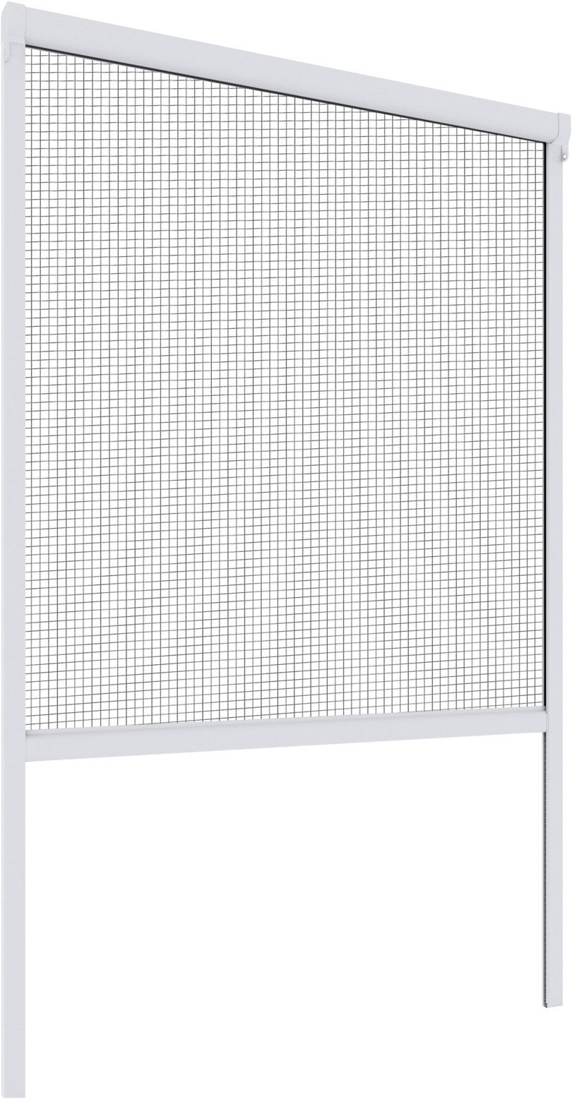 Insektenschutz-Vorhang Basic für Fenster, Fliegengitter zum hochschieben, PVC