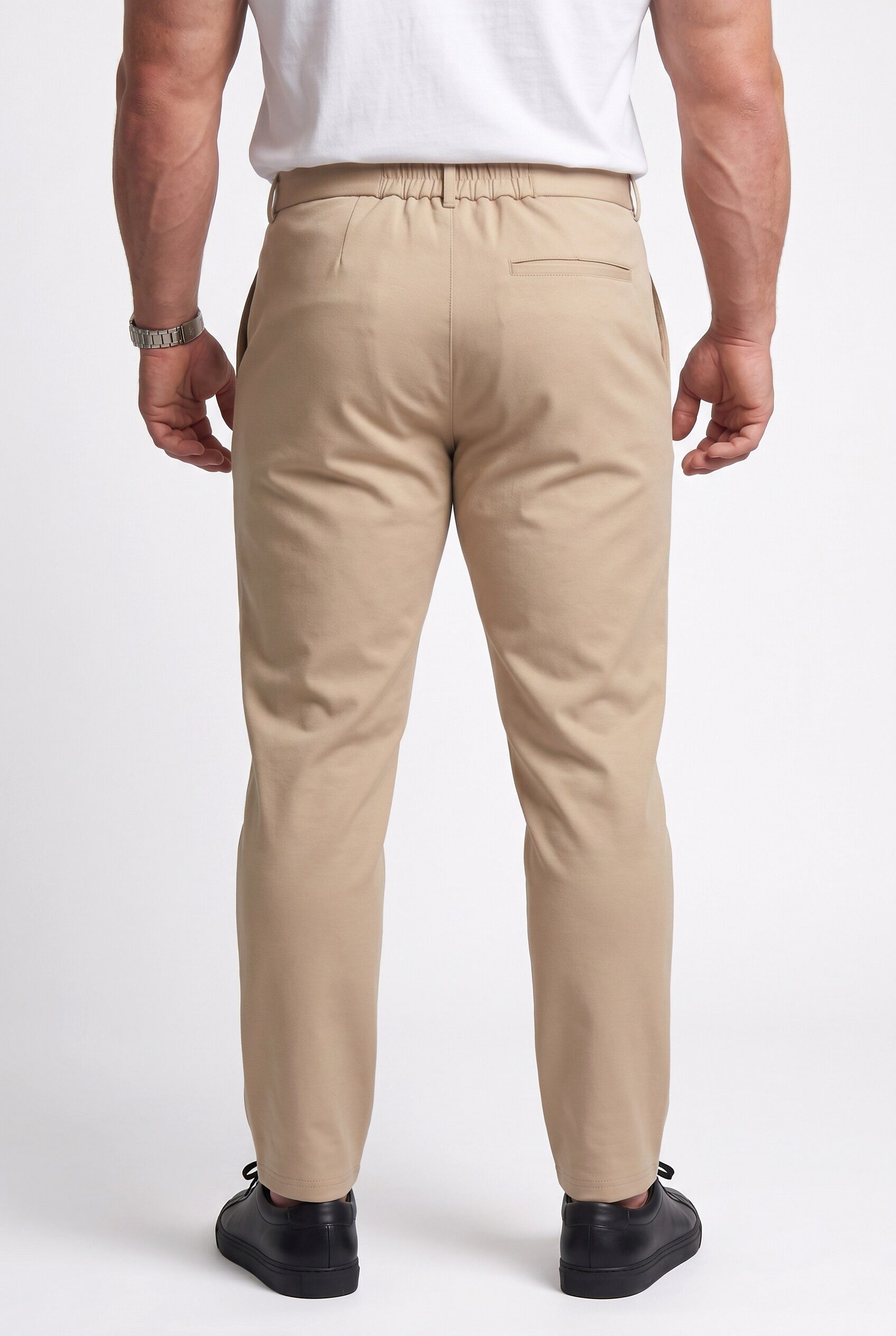 Men Plus Anzughose Jersey-Chino Hose Bilbao FLEXLASTIC® Baukasten