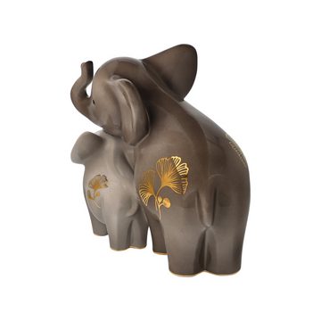 Goebel Tierfigur Dekofigur Elefant KINDANI & LATIKA 20cm Porzellan