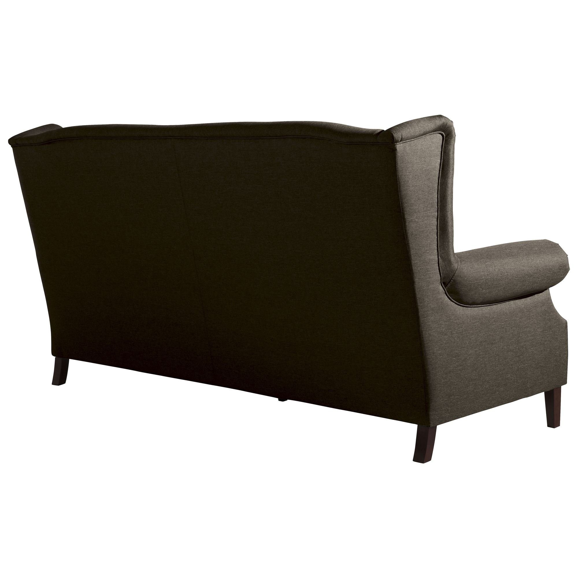 Sitz Kessel Kandy Sofa hochwertig Versand 3-Sitzer Sofa verarbeitet,bequemer (2-geteilt) Teile, Bezug Flachgewebe, Sparpreis aufm Kostenlosem 58 inkl. 1