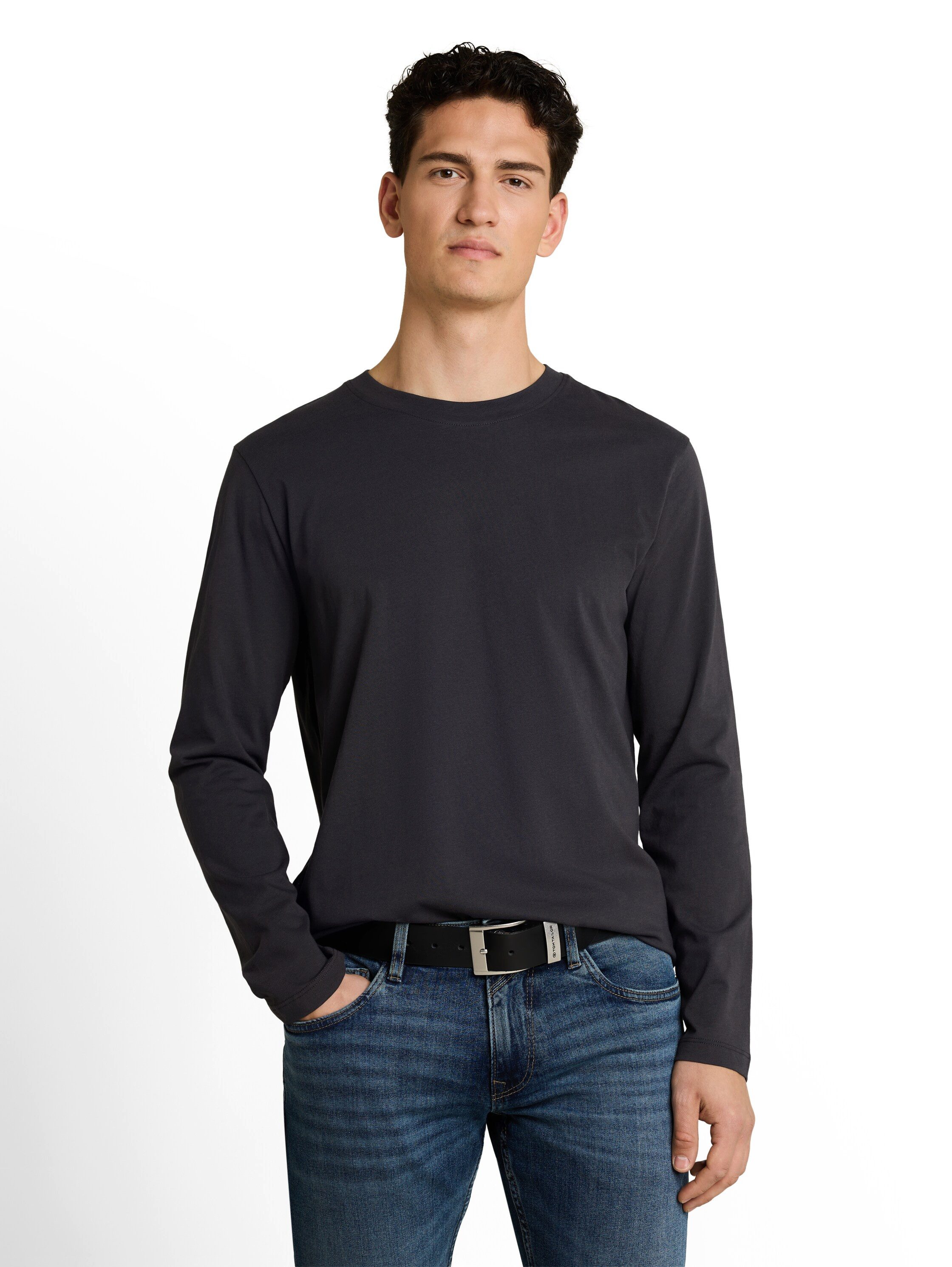 TOM TAILOR Denim Rundhalsshirt