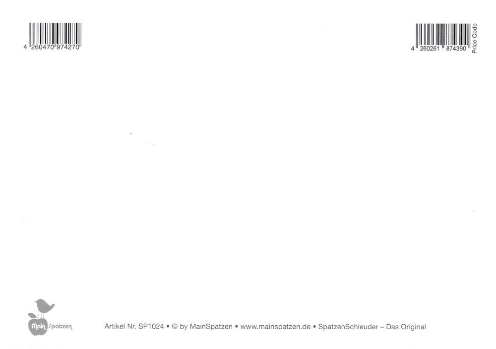 Thumbnail - Postkarte "'Perfekte Männer gibts an jeder Ecke', sagte Gott..."
