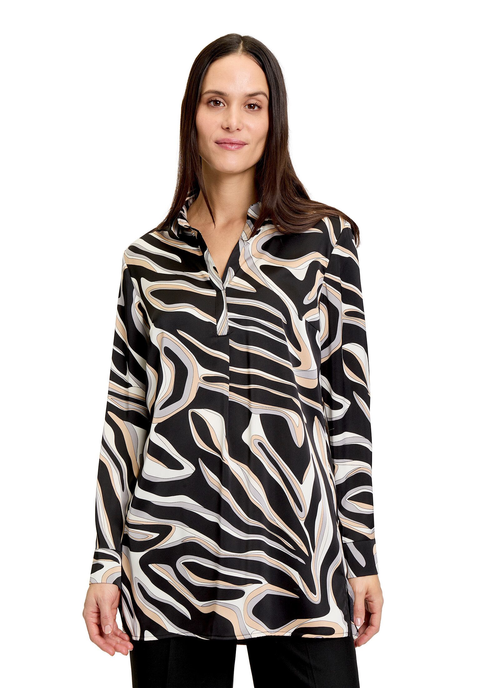 Hemdbluse Damen langarm
