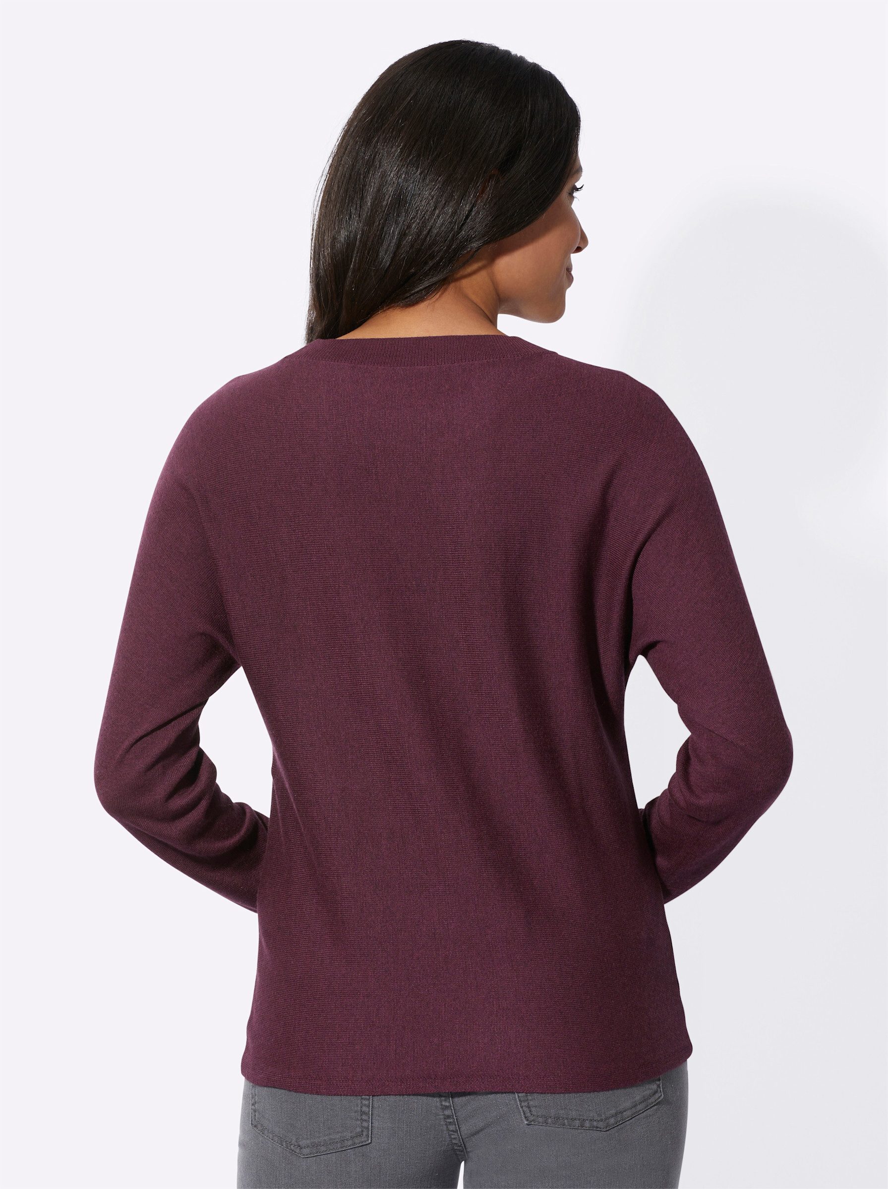 Sieh an! Strickpullover Fledermauspullover . günstig online kaufen