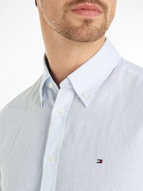 Tommy Hilfiger Langarmhemd CL W-CO LINEN SOLID SF SHIRT