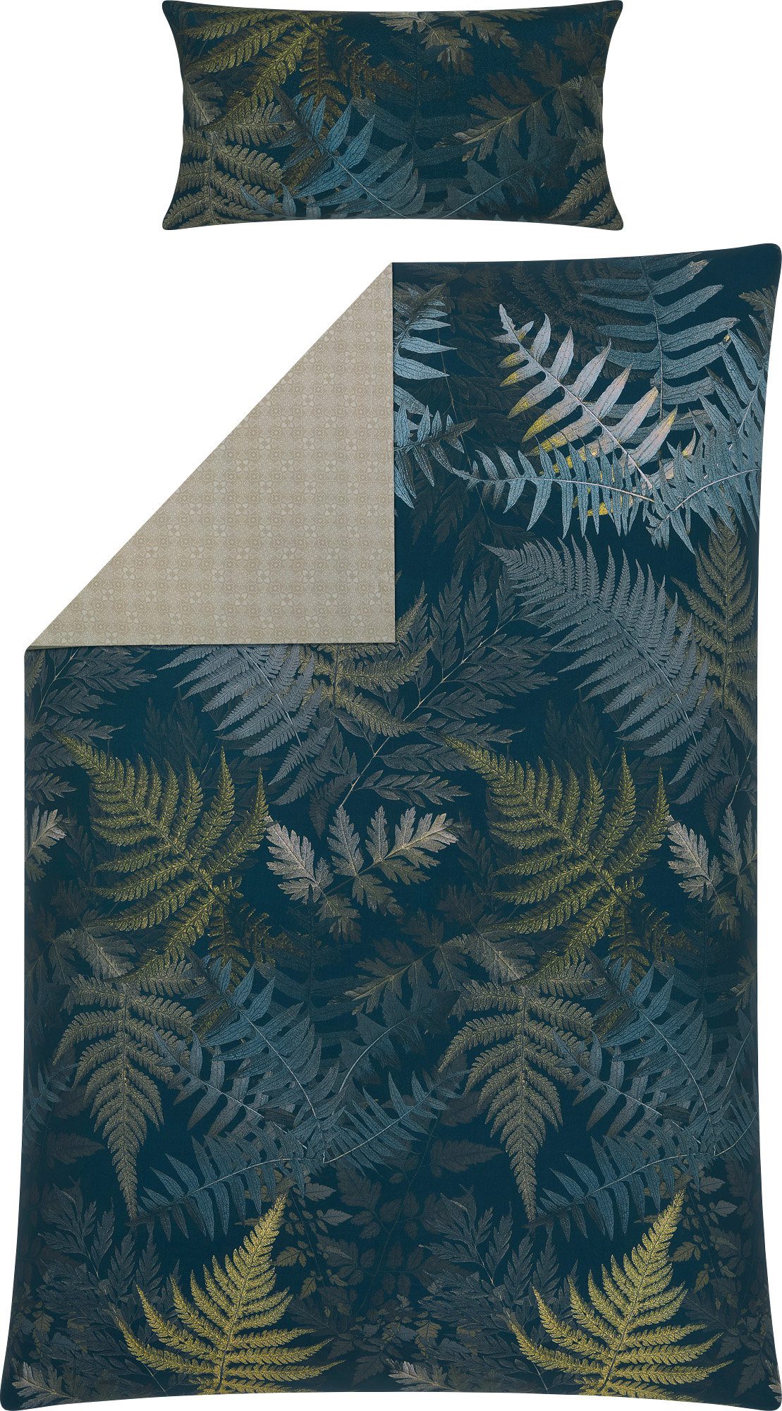 Erwin Müller Bettwäsche Wendebettwäsche, Mako-Satin, Blatt günstig online kaufen