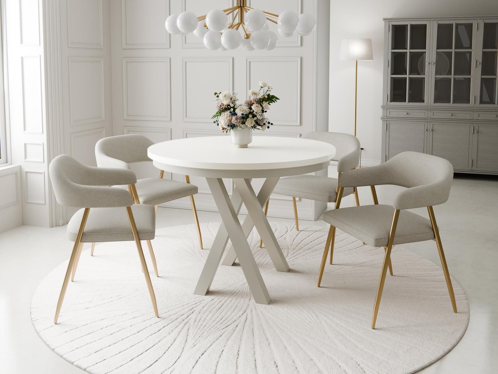 Compleo Esstisch Esszimmer, Modern, Japandi, Industrial - Küchentisch - Run günstig online kaufen