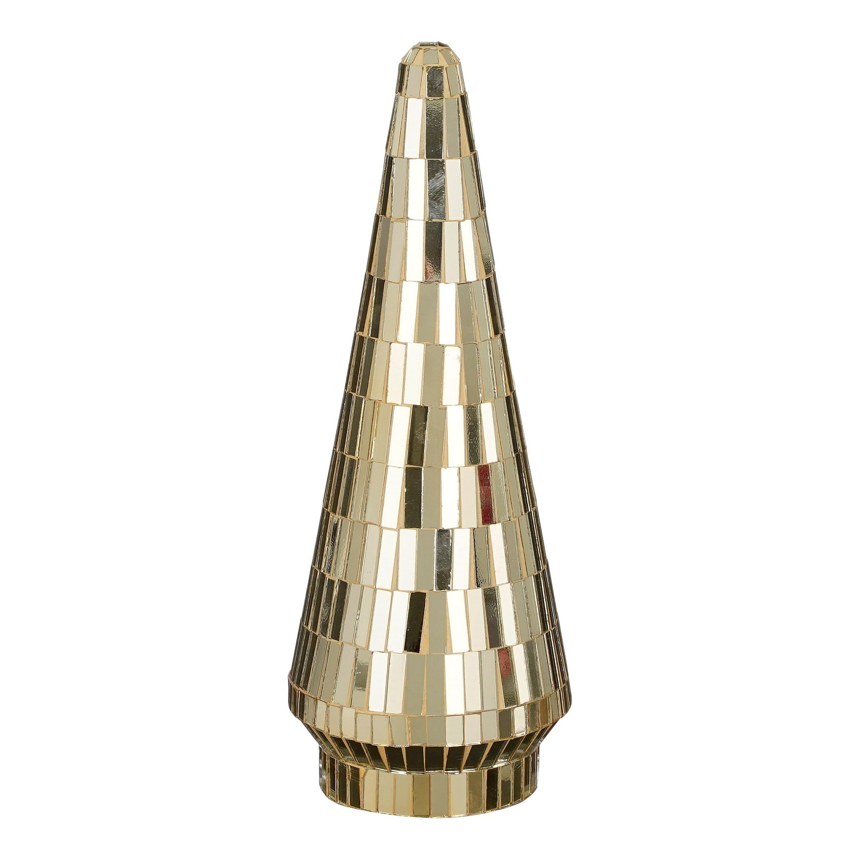 House of Seasons House of Seasons Dekoration Baum gold - h33xd13cm