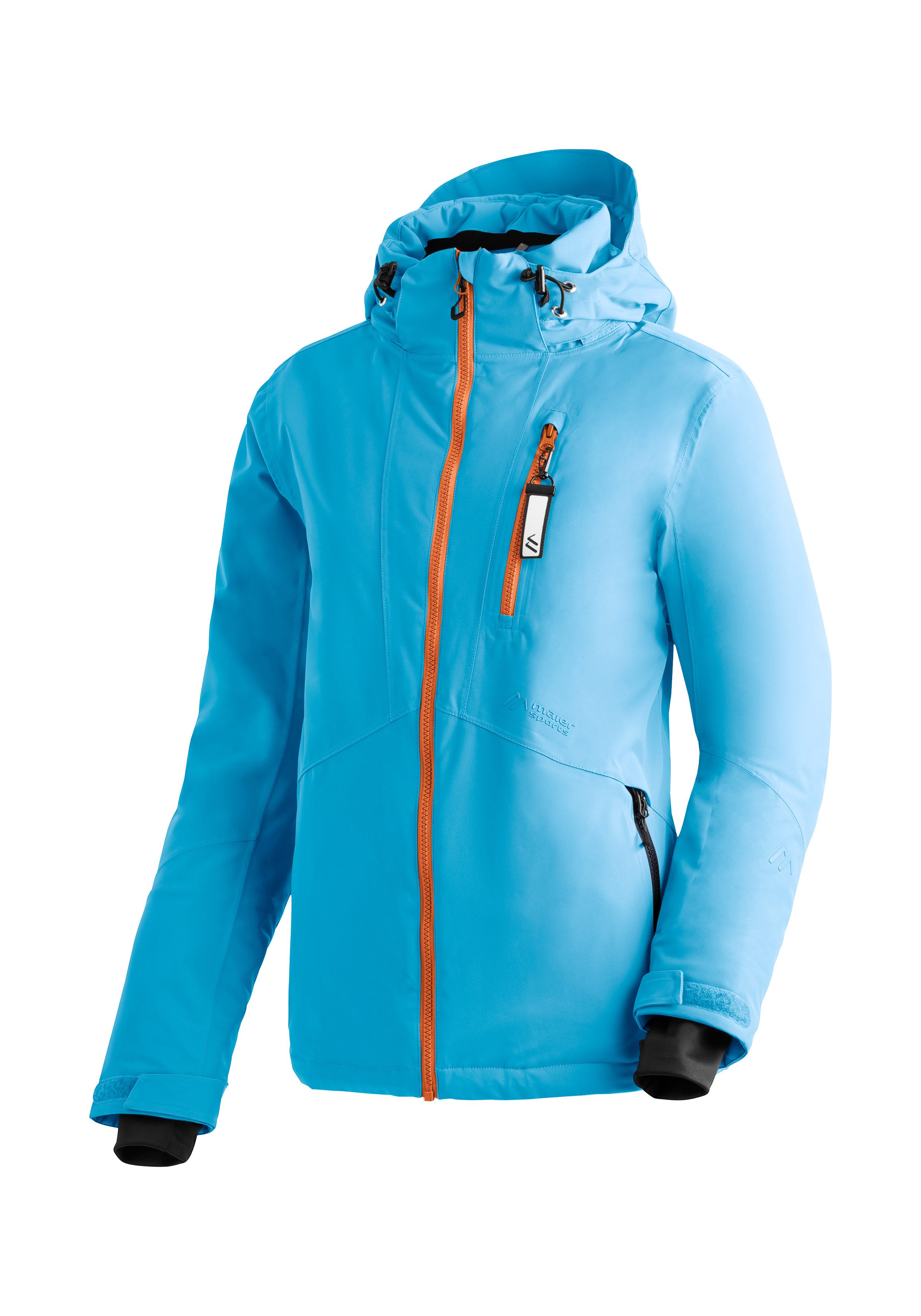 Maier Sports Skijacke Straja Damen Winterjacke, wind/wasserdicht, 3 RV-Taschen und Kapuze
