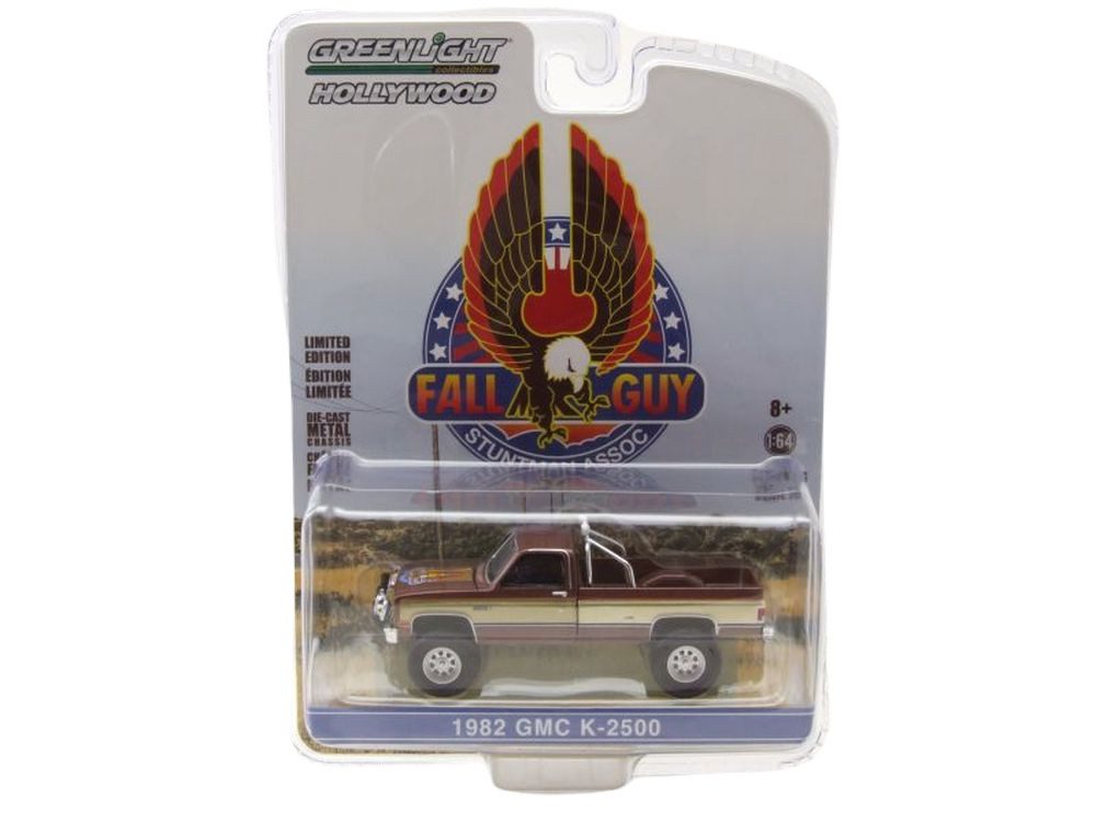 GREENLIGHT collectibles Modellauto GMC K2500 Sierra Grande Pick Up 1982 Ein Colt für alle Fälle, Maßstab 1:64