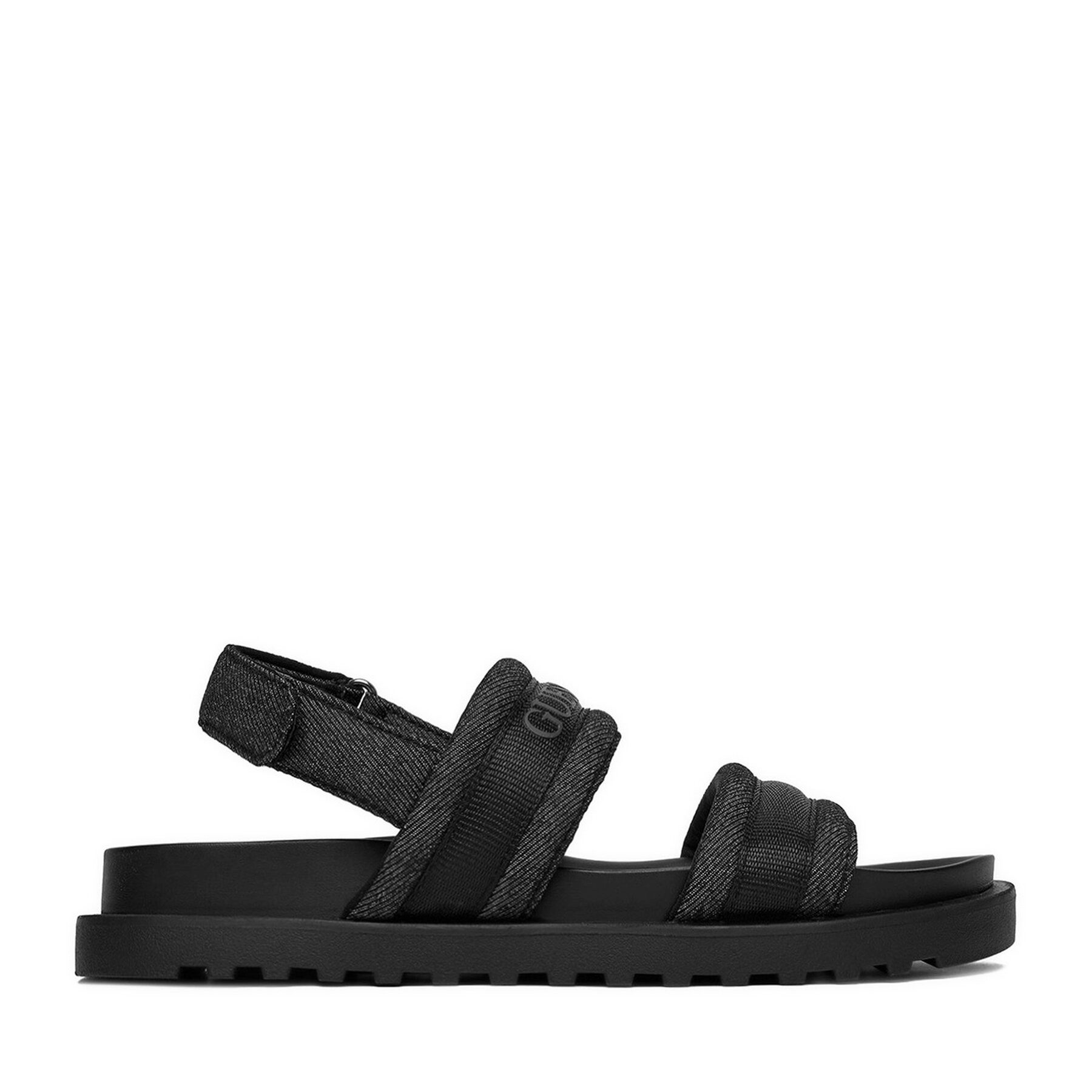 Guess Jeans Damen-Sandalen Schwarz Sandale