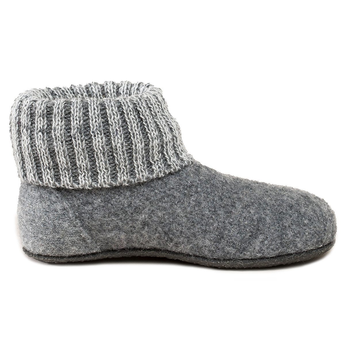 Gottstein Alpine Boot FE Hüttenschuhe (1-tlg) Hüttenschuh - Hausschuh mit optimaler Passform, Rutschfeste Sohle