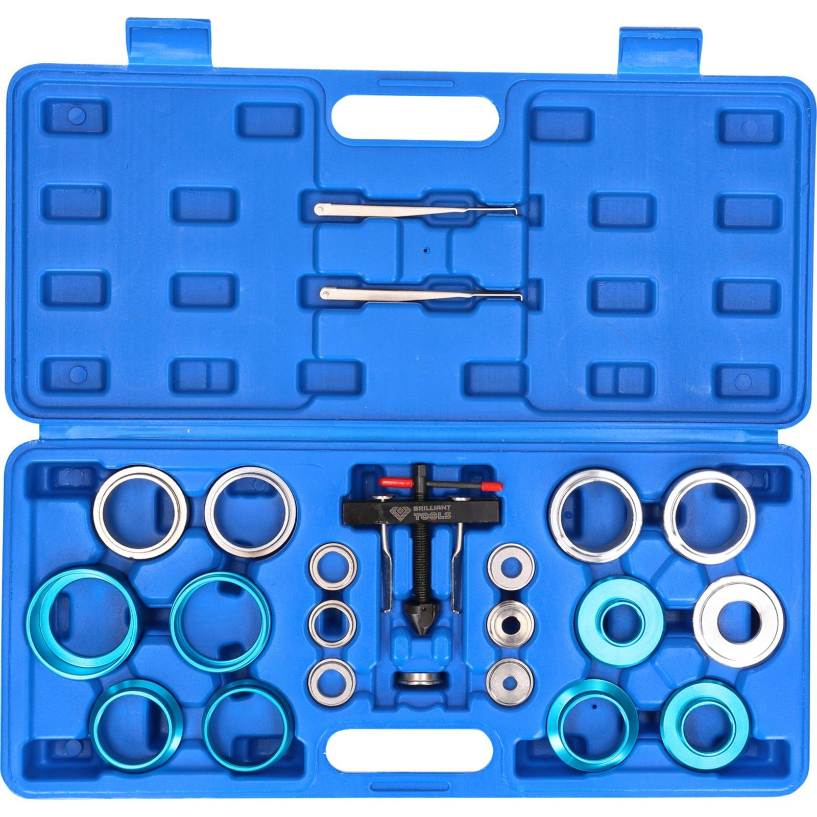 Brilliant Tools Drehmomentschlüssel BRILLIANT TOOLS Radialdichtring-Montage-Demontage-Satz 24tlg. - B...