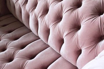 JVmoebel Chesterfield-Sofa, Sofa Zweisitzer Klassisch Design Wohnzimmer Sofas Textil