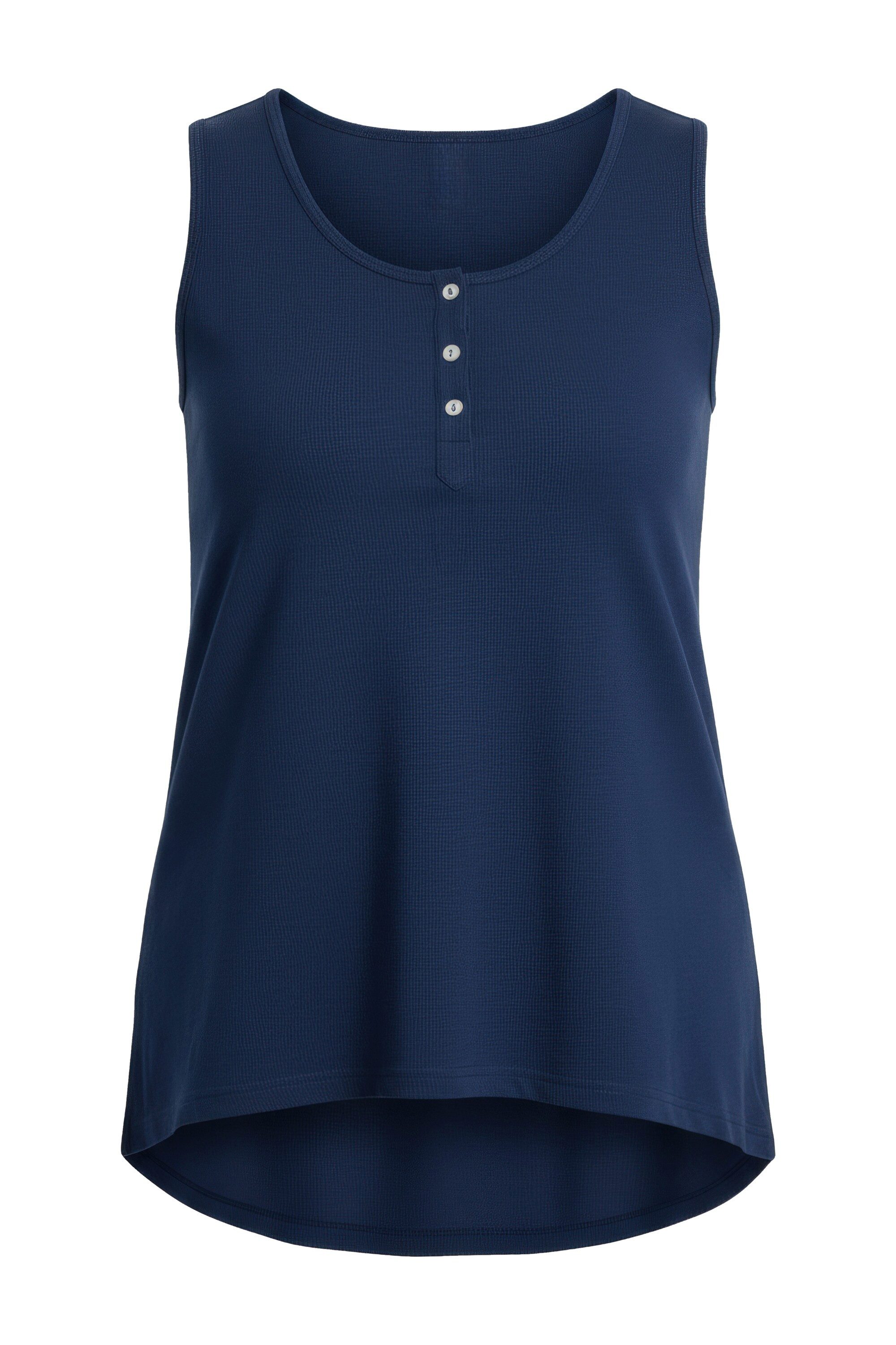 Angel of Style Longtop Jersey-Top A-Linie Flammjersey Knopfleiste günstig online kaufen